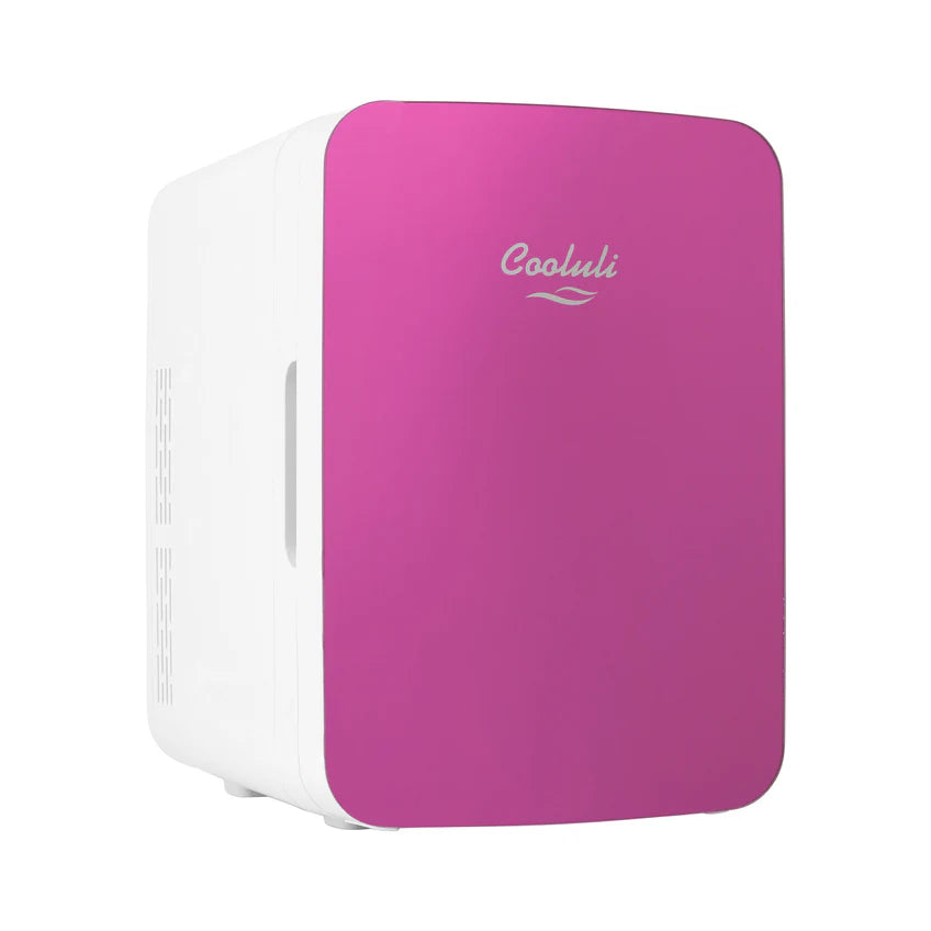 Cooluli Infinity 10L Mini Cosmetic Fridge - Portable Skincare Fridge for Makeup, Perfume & Beauty Products - Perfect for Bedroom, Office & Travel Use