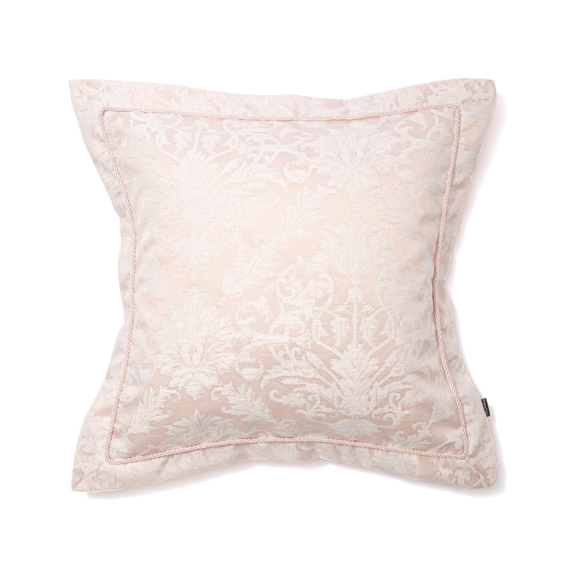 Lublesse 18x18 Inch Square Cushion Cover - Soft Pink Decorative Pillow Case for Sofa, Bed, Chair - Home Decor & Living Room Accessories
