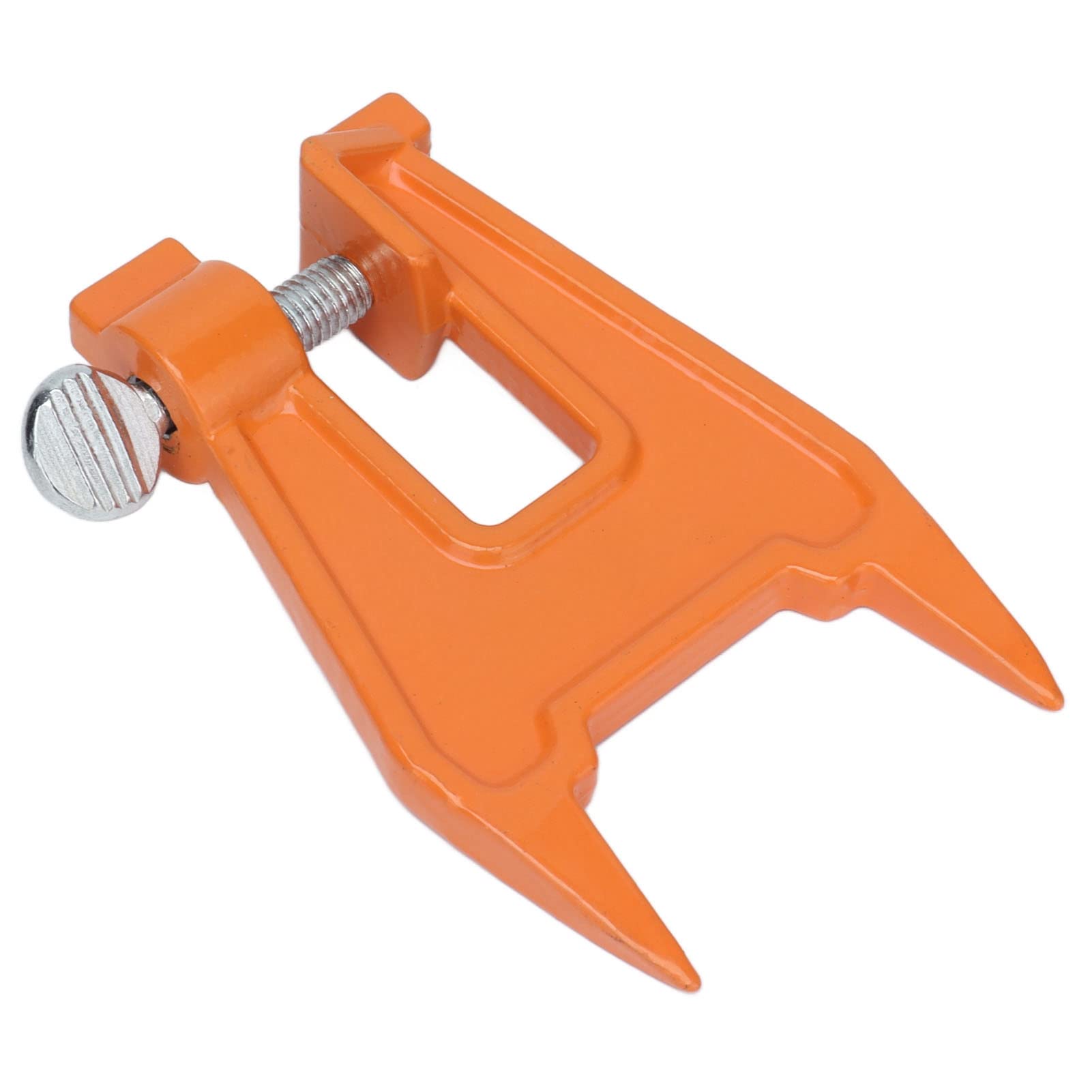 Portable Iron Chain Saw Chain Sharpener Vise - Professional Chainsaw Sharpening Tool for Guide Plate Support | Perfect for Wood Cutting, Tree Trimming & DIY Projects
