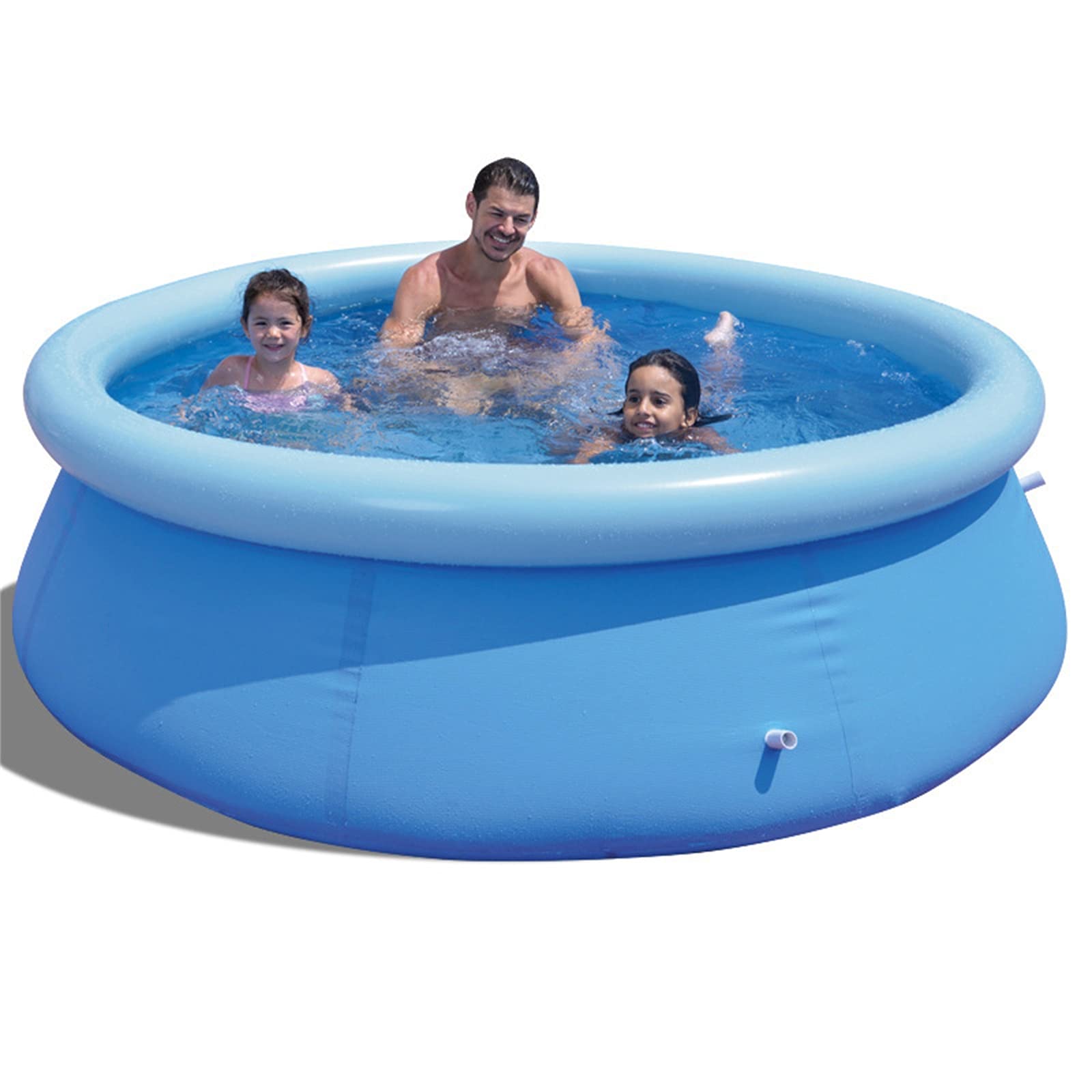 **XJZ Large Inflatable Swimming Pool for Adults & Kids - 360cm Family Outdoor Water Play Pool - Perfect for Backyard, Summer Parties, and Kids Water Games**