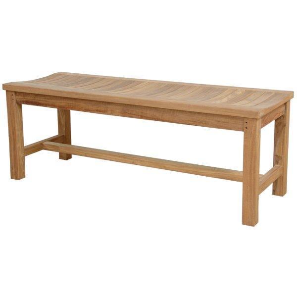 Madison 48-Inch Backless Bench - Modern Wooden Entryway Bench for Hallway, Bedroom & Living Room - Sturdy & Stylish Home Decor Seating Solution