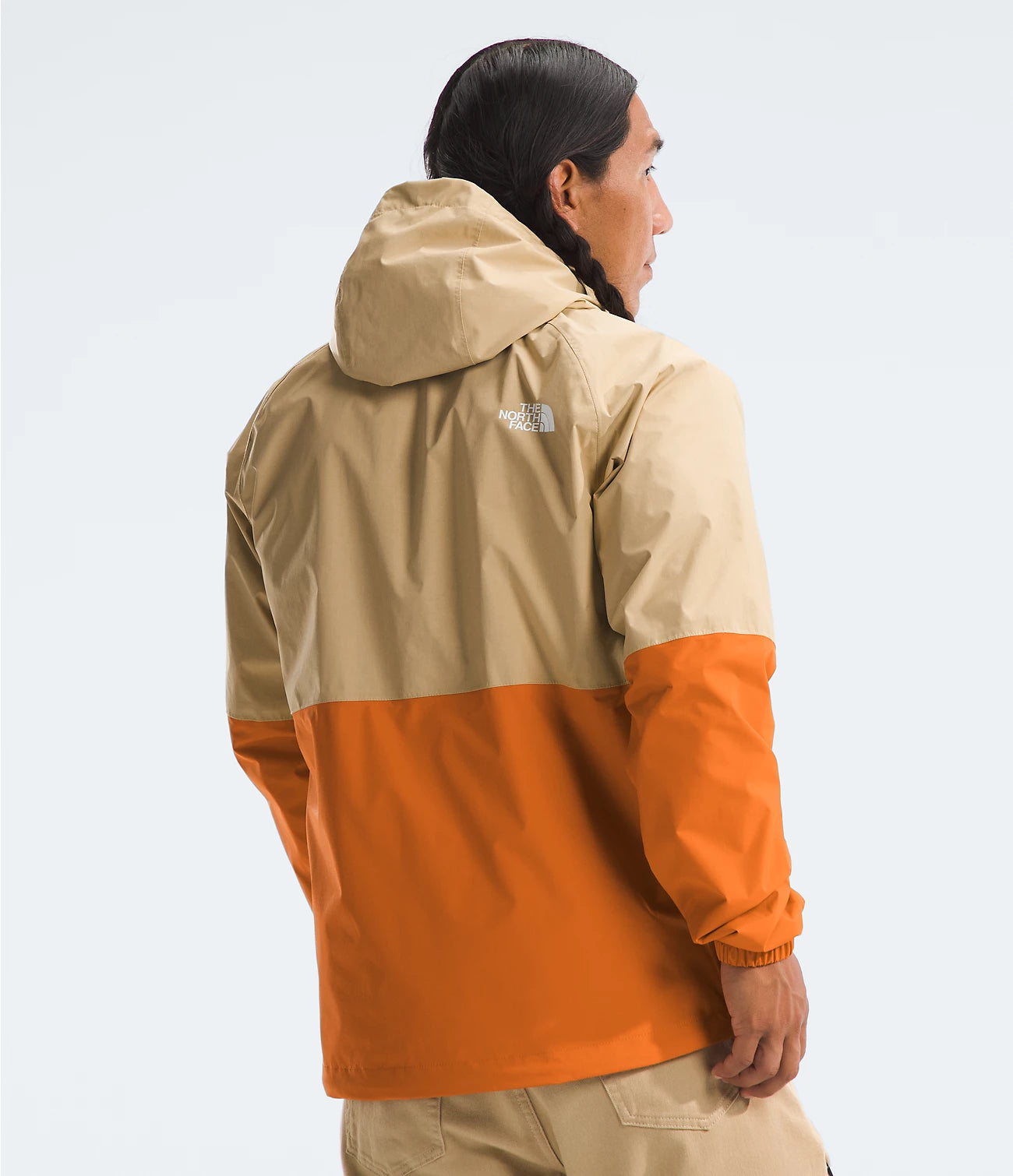 Antora Men's Rain Hoodie - Waterproof Windbreaker Jacket for Outdoor Hiking & Commuting | NF0A7QF3