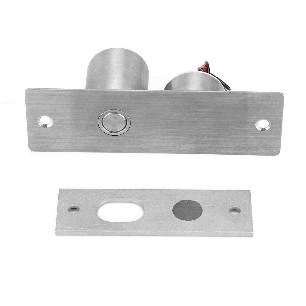 FILFEEL Electric Drop Bolt Lock - DC12V 2-Wire Mini Mortise Lock for Glass Doors | Secure Access Control System | Ideal for Offices, Shops & Smart Homes
