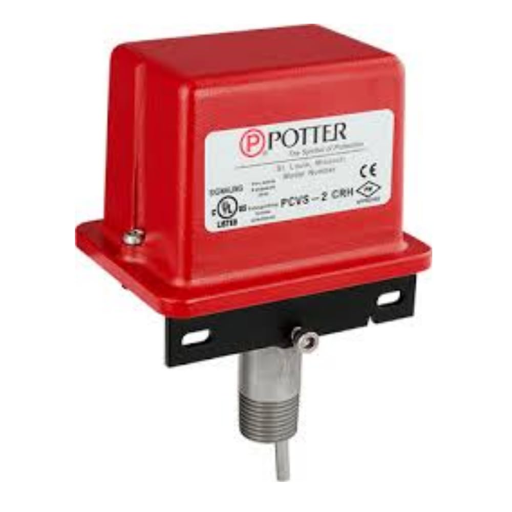 POTTER PCVS-2-CRH Supervisory Switch - Corrosion Resistant Fire Alarm Control Panel for Commercial Buildings & Industrial Facilities