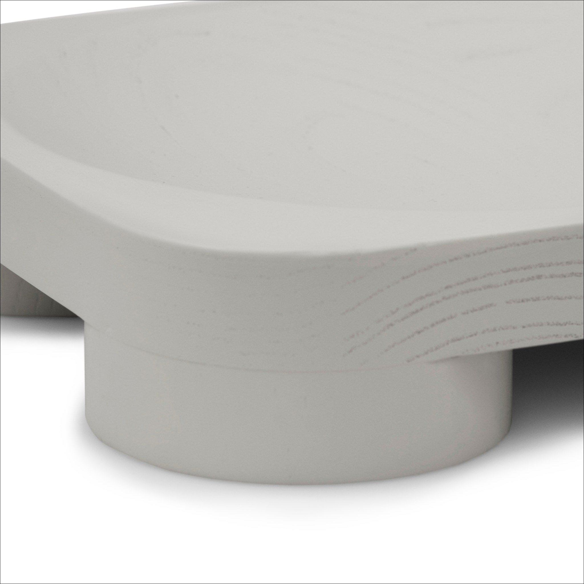 Normann Copenhagen Chub Bowl - Large Warm Grey Ceramic Serving Bowl for Salads, Snacks & Home Decor