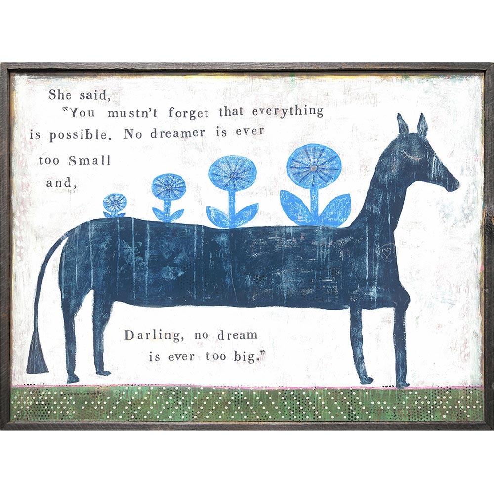 Everything Is Possible Motivational Art Print - Inspirational Wall Decor for Home, Office & Gifts