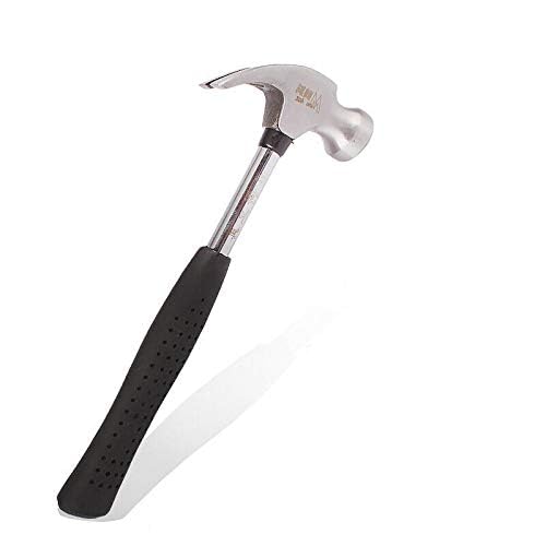 SENRISE 4oz Mini Claw Hammer with Curved Head & Rubber Handle - Perfect for Kids & Students Learning Woodworking Crafts (160mm) - Ideal for DIY Projects, Home Repairs & School Workshops
