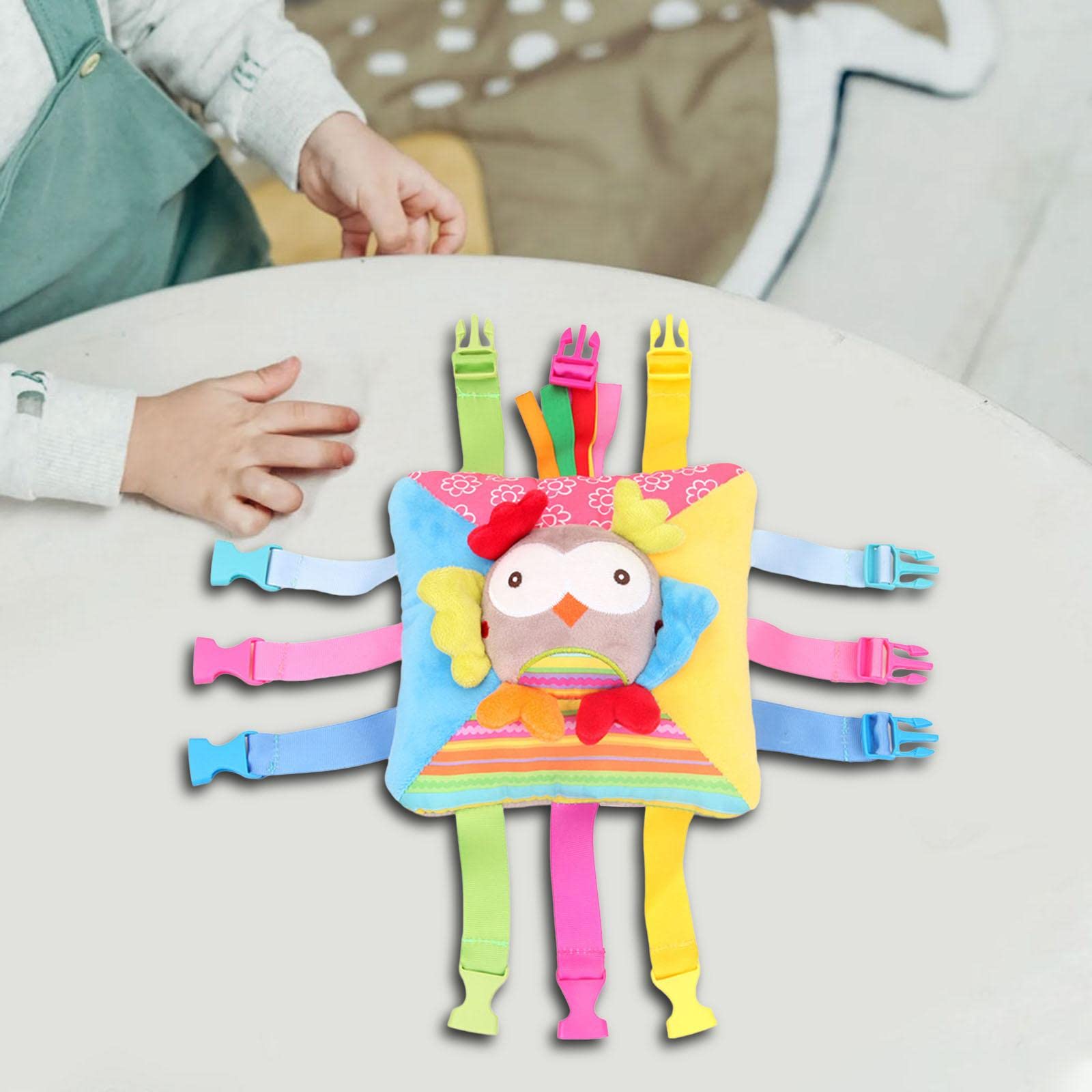 Fityle Loop Toy - Sensory Travel Toy for Kids & Babies | Stress Relief & Fine Motor Skills Development | Perfect for Airplane, Car Rides & Autism Therapy