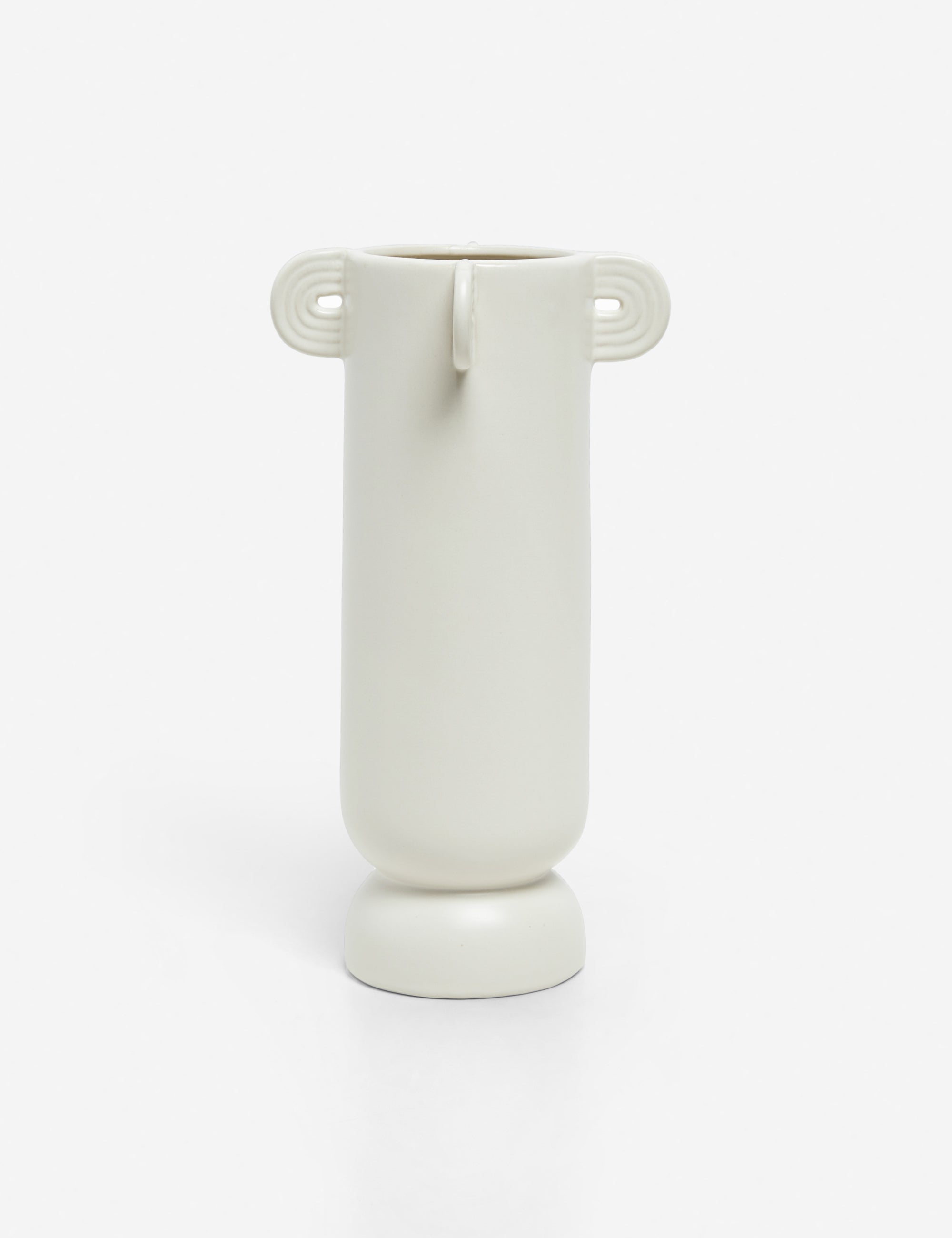 Ferm Living Calli Decorative Vase - Modern Ceramic Home Decor for Living Room, Bedroom & Office