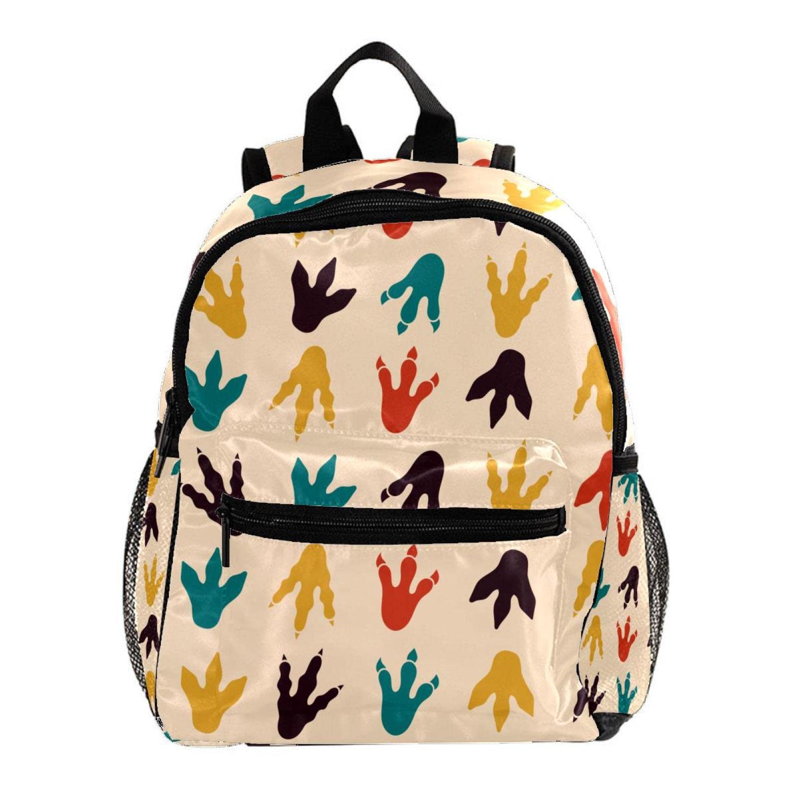 Dinosaur Print Kids Backpack - Cute Mini School Bag for Boys & Girls Ages 3-8, Lightweight Bookbag for Elementary Students - Perfect for School, Travel & Daily Use