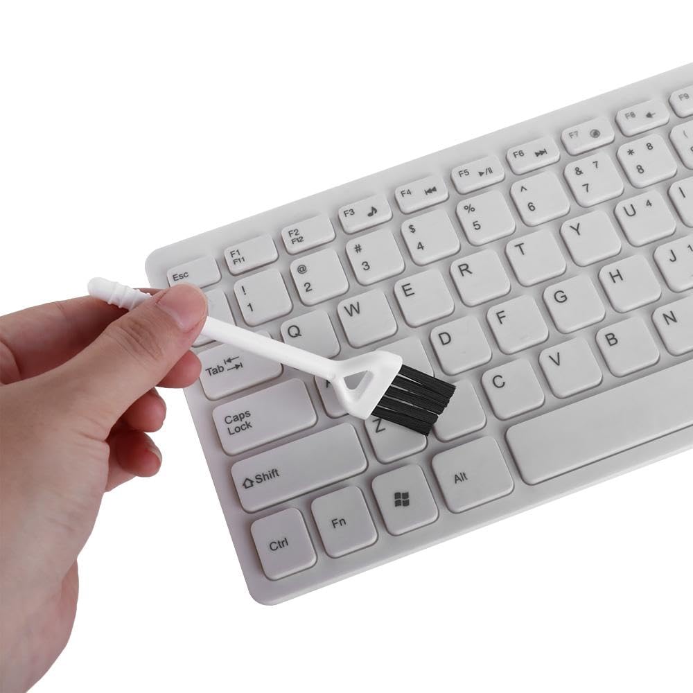 5Pcs Computer Screen Cleaning Brush Set - Anti-Static Keyboard & Laptop Cleaner Kit for PC, MacBook, Printer Vent Dust Removal - Perfect for Office, Home & Electronics Maintenance