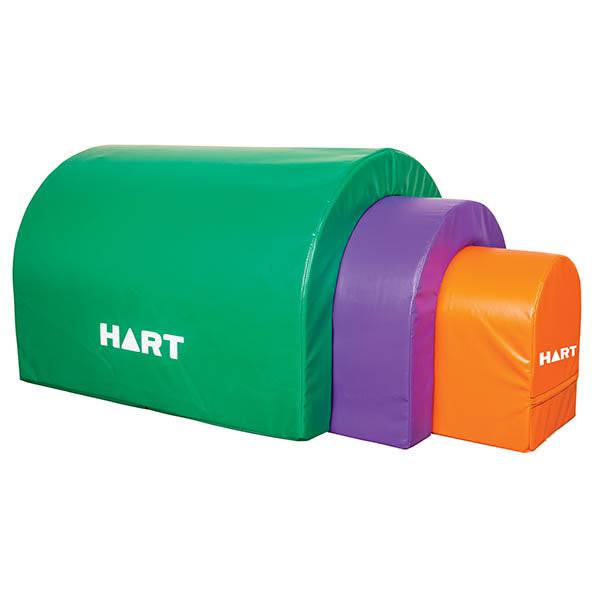 HART Stackable Tunnels - Durable Plastic Building Toys for Kids - STEM Learning & Creative Play - Perfect for Classrooms, Playrooms & Birthday Gifts