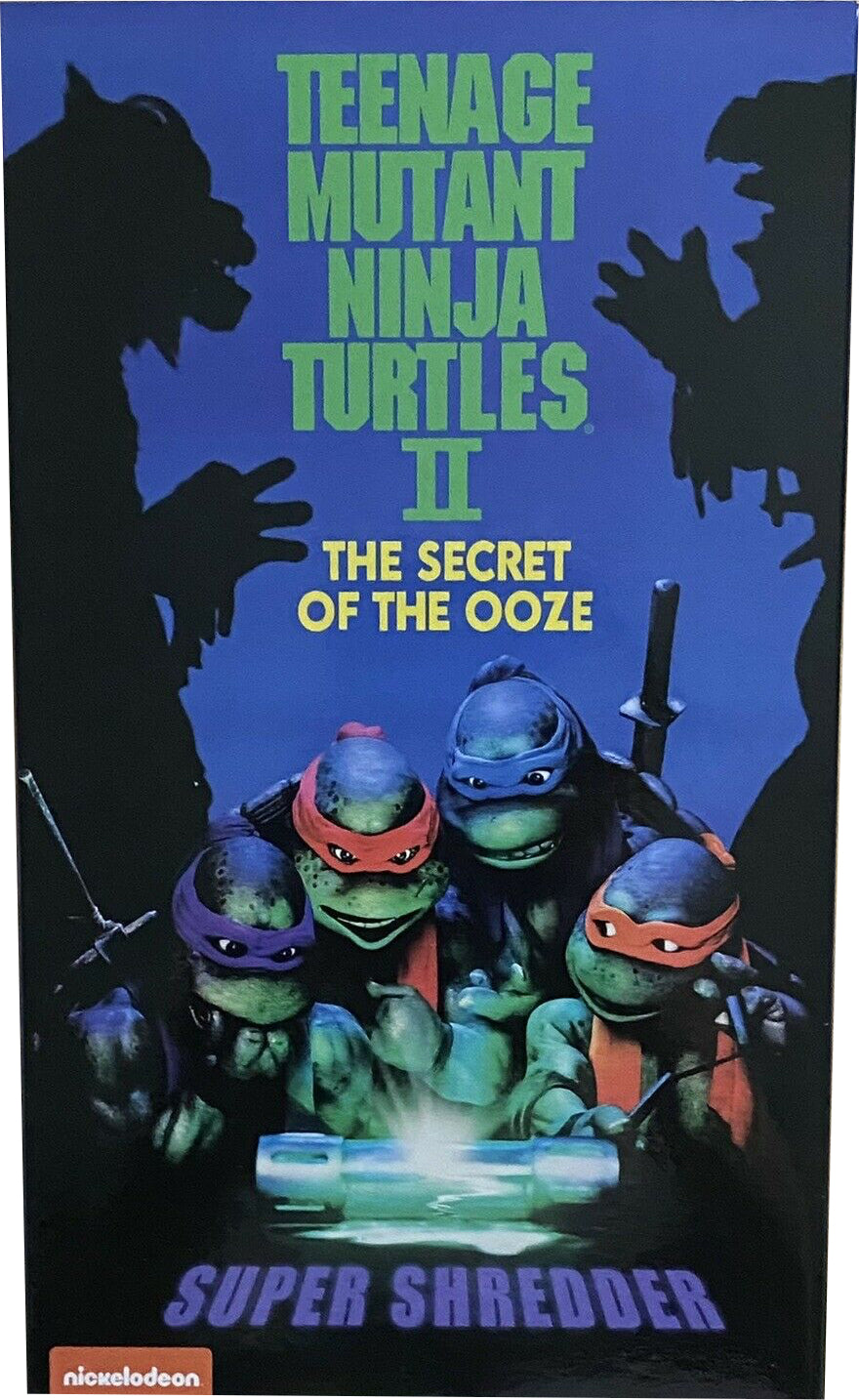 Teenage Mutant Ninja Turtles 2: The Secret of the Ooze Exclusive Super Shredder Action Figure | TMNT Collectible Toy for Fans | Perfect for Display, Play, and Comic Conventions
