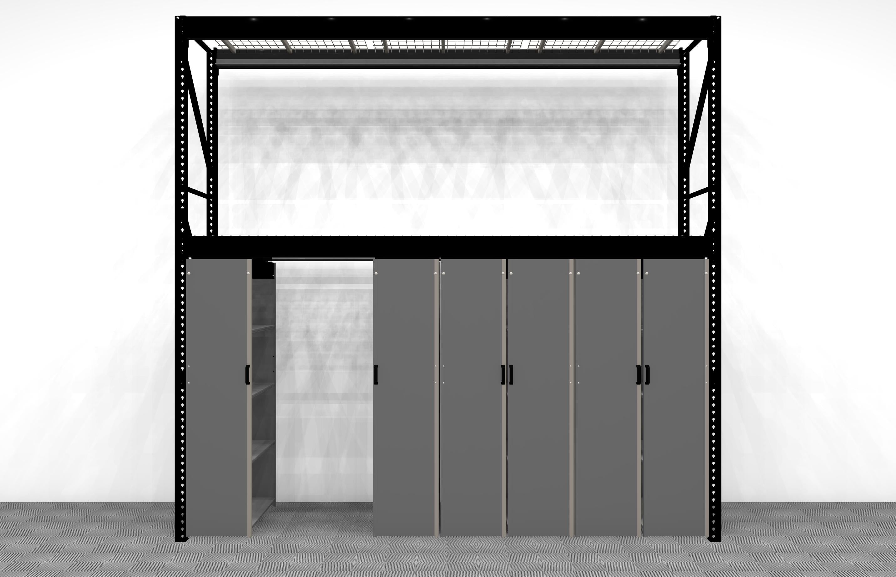 Levrack Heavy Duty Storage Shelving Units - Durable Metal Shelves for Garage, Warehouse & Home Organization