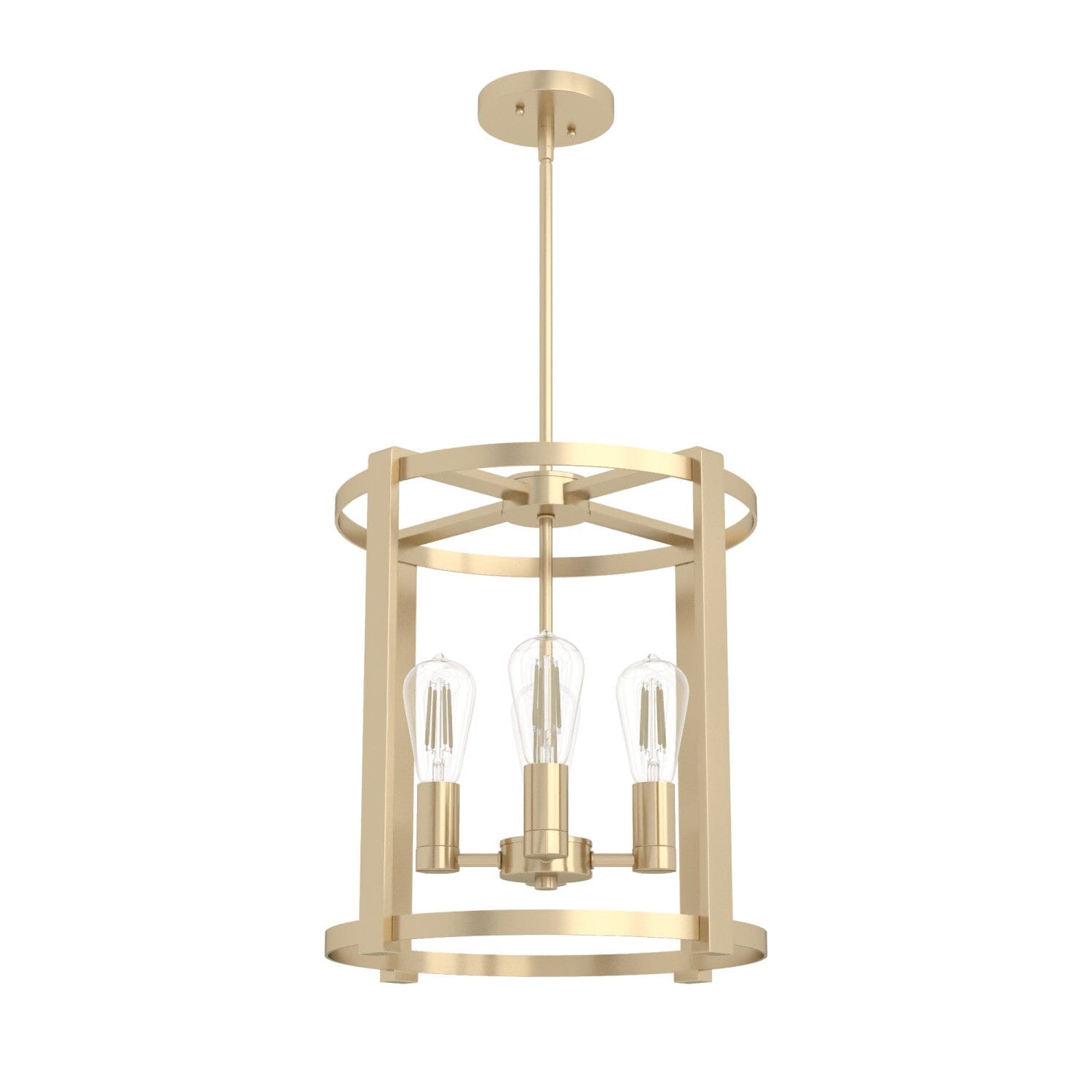 Astwood 4-Light 16-Inch Modern Chandelier - Perfect for Dining Room, Bedroom, or Living Room Ceiling Lighting