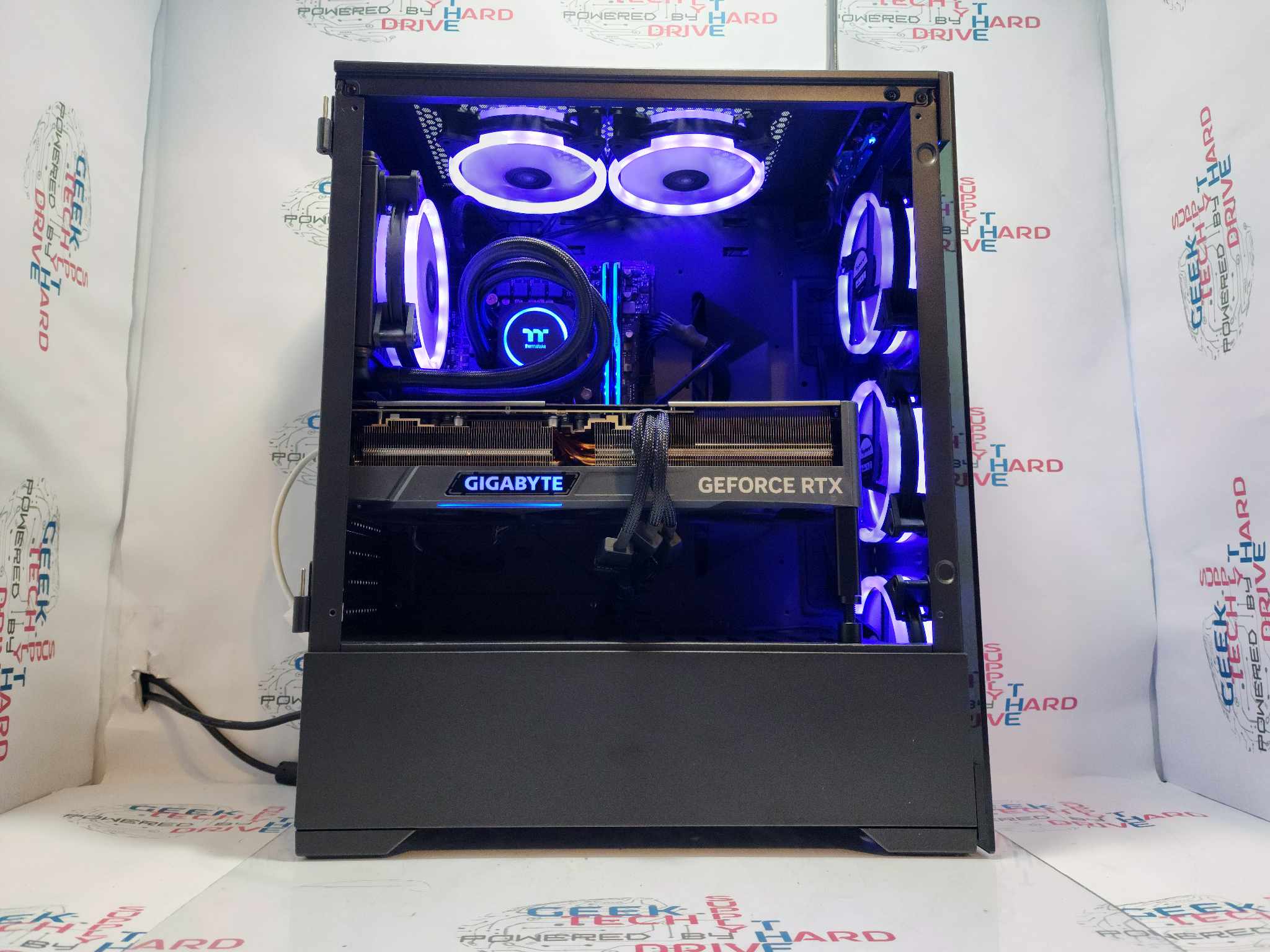 Custom Gaming PC Desktop - Intel i7 12700KF, NVIDIA RTX 5080, 2TB M.2 SSD, 32GB DDR5, RGB Lighting - Perfect for VR Gaming, Streaming & High-Performance Computing