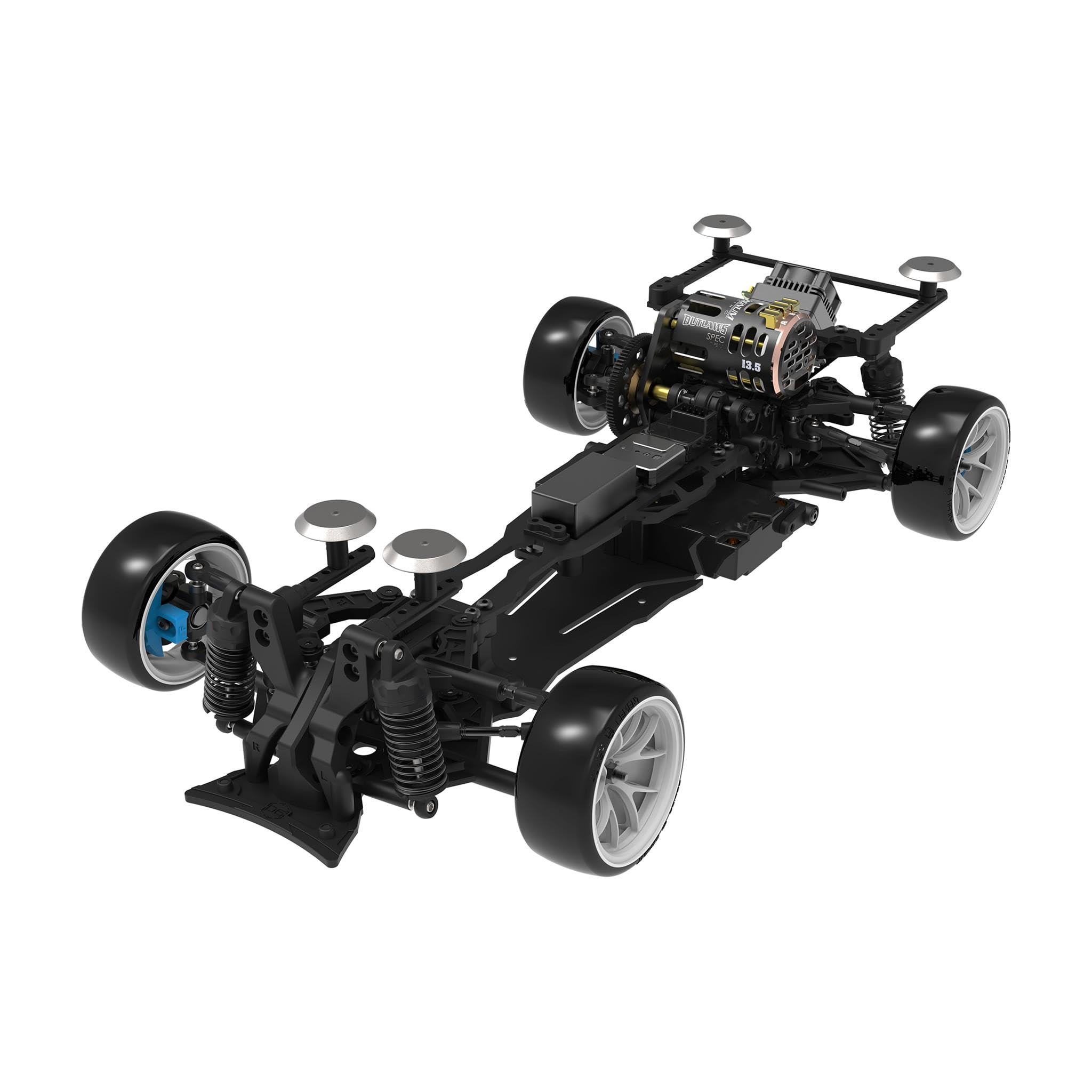 3Racing 1/10 Scale Fiber Glass Belt UMR Chassis Kit for RC Drift Cars - Sakura D6/D6S 2024 Edition (Unassembled, No Electronics) | Perfect for Competitive Drifting and On-Road Racing