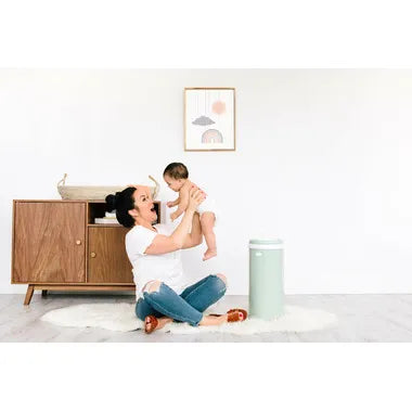 Stainless Steel Diaper Pail - Odor-Proof & Hands-Free Disposal for Baby Diapers | Perfect for Nursery, Bedroom & Bathroom Organization