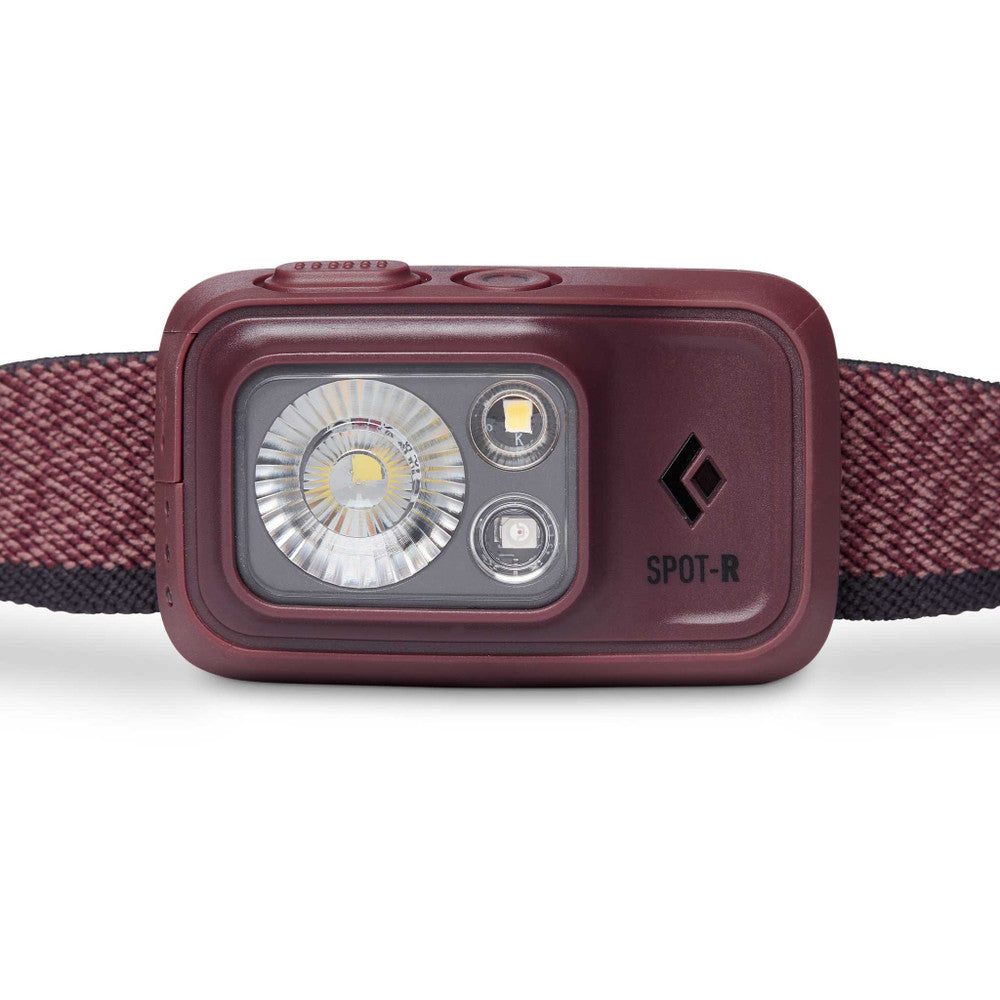 Black Diamond Spot 400R Headlamp - 400 Lumens, Rechargeable, Waterproof LED Headlight for Camping, Hiking, Running & Outdoor Adventures