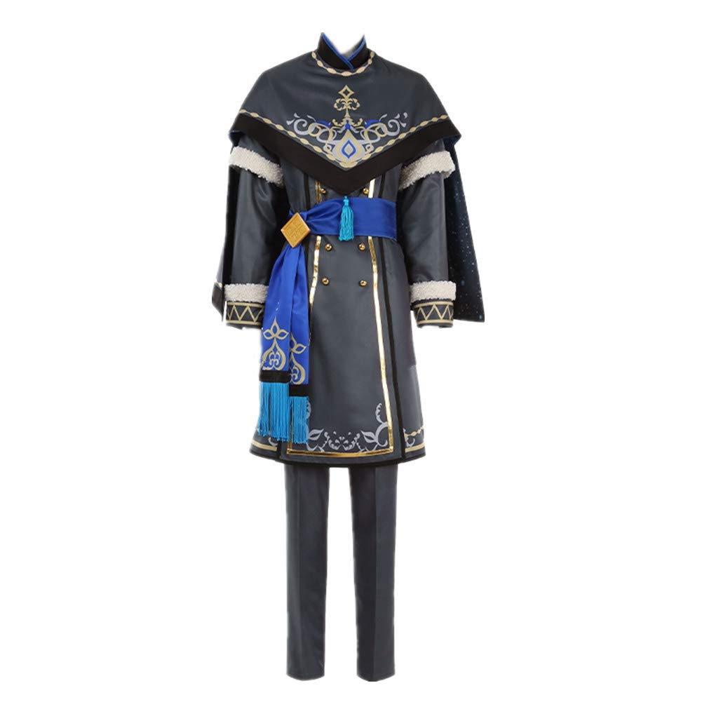 After L!FE Kirr Cosplay Costume - Anime Cape & Long Coat Set for Halloween, Carnival, Convention & Role Play | Perfect for Cosplay Enthusiasts & Anime Fans