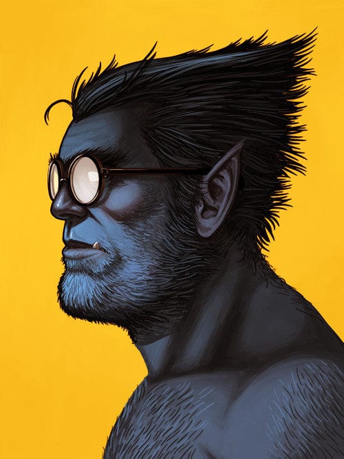 Beast Mike Mitchell Poster - Premium Art Print for Home, Office & Gym Decor - Perfect for Sports Fans & Collectors