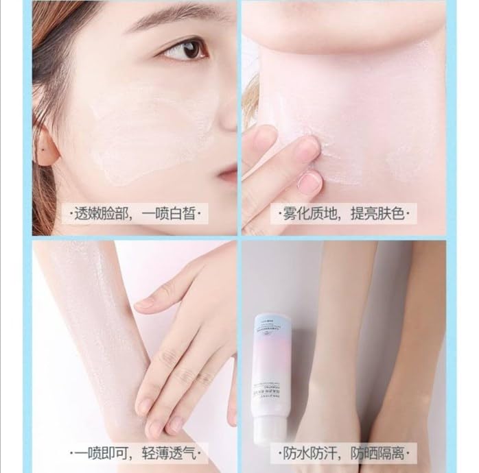 V7 Whitening Spray (150ml) - Enriched with 7 Vitamins & Waterproof Formula | Brightening Face & Body Mist for Daily Skincare & Makeup Setting
