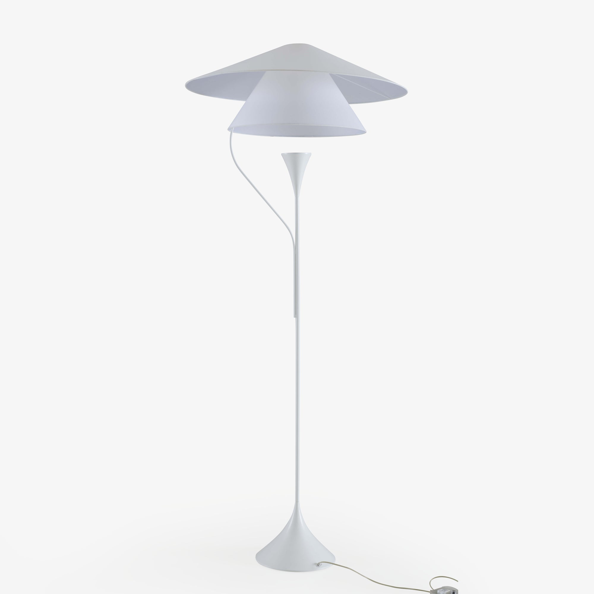 Apogee Modern Floor Lamp with Adjustable Height - Bright LED Standing Light for Living Room, Bedroom & Office - Stylish Home Decor Lighting