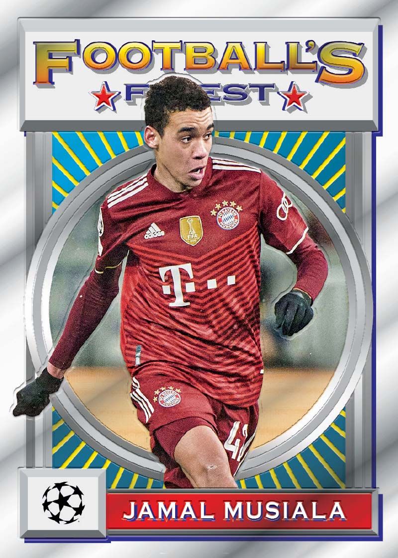 Topps Finest Flashbacks UEFA Champions League 21/22 Single Pack - Authentic Soccer Trading Cards for Collectors & Fans - Perfect for Sports Memorabilia Collections & Game Room Displays