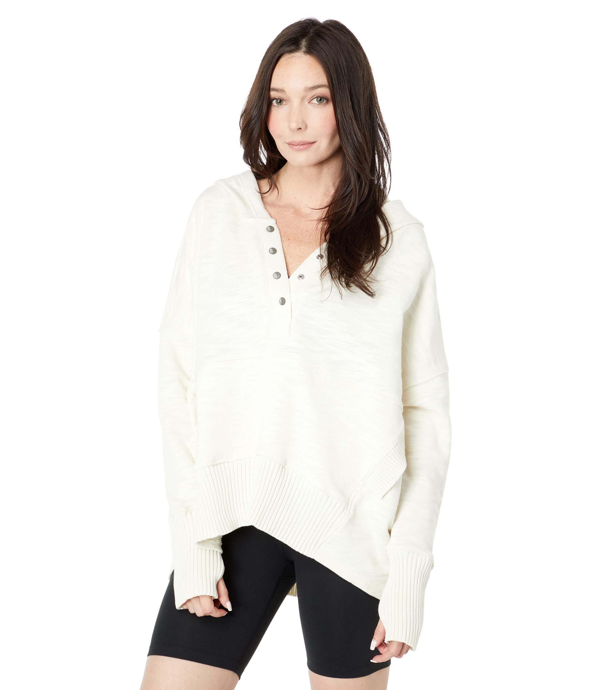 Free People Solid Honey Dove Pullover Sweater - Women's Casual Knit Top for Fall & Winter | Cozy Loungewear, Coffee Dates & Weekend Outfits