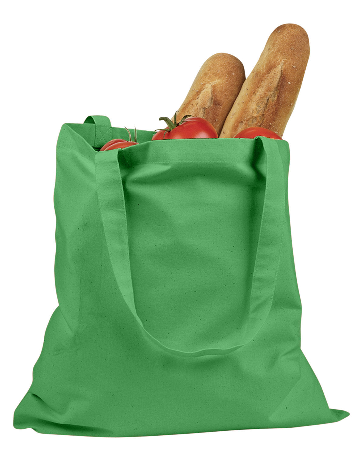 BAGedge BE007 6 oz. Canvas Promo Tote Bag - Customizable Reusable Shopping Tote for Groceries, Beach, Work & Events