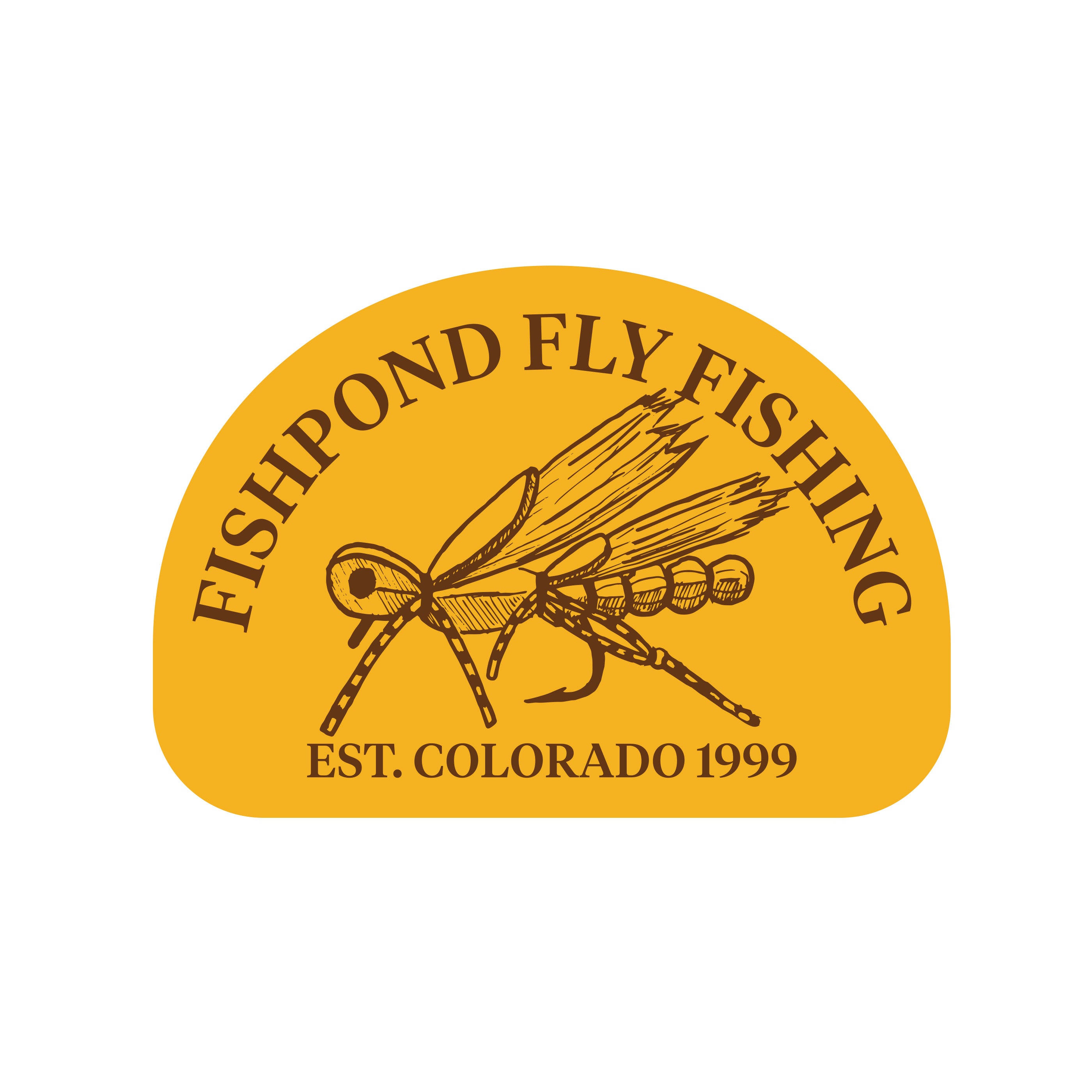 Henry's Fork Fly Fishing Sticker - Waterproof Vinyl Decal for Anglers, Coolers, Cars & Outdoor Gear - Perfect for Fishing Enthusiasts & Nature Lovers