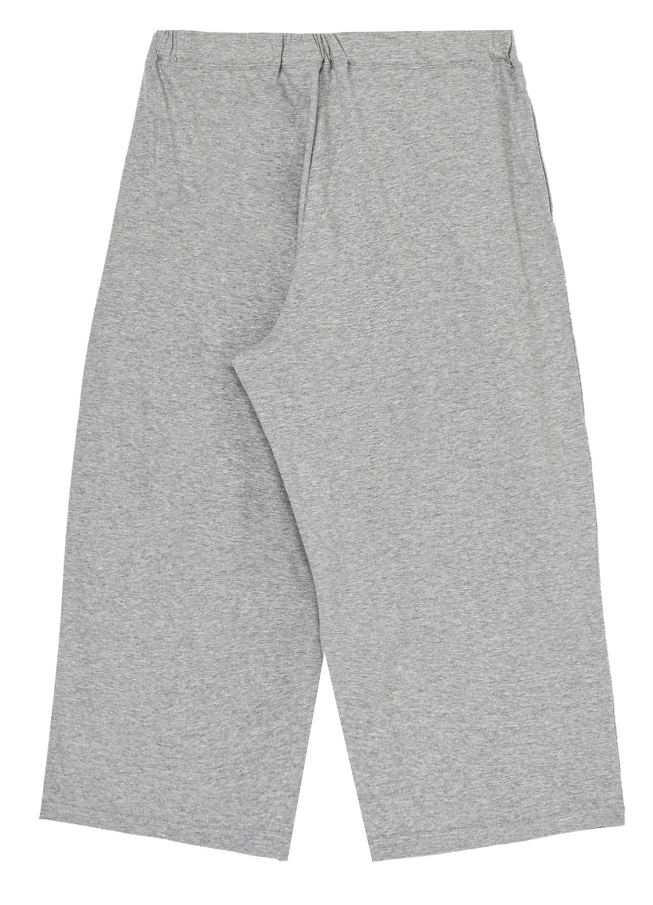 Soft Cotton Jersey 4/5 Length Pants with Frill Detail - Women's Casual Lounge Pants for Home, Yoga & Summer Outfits