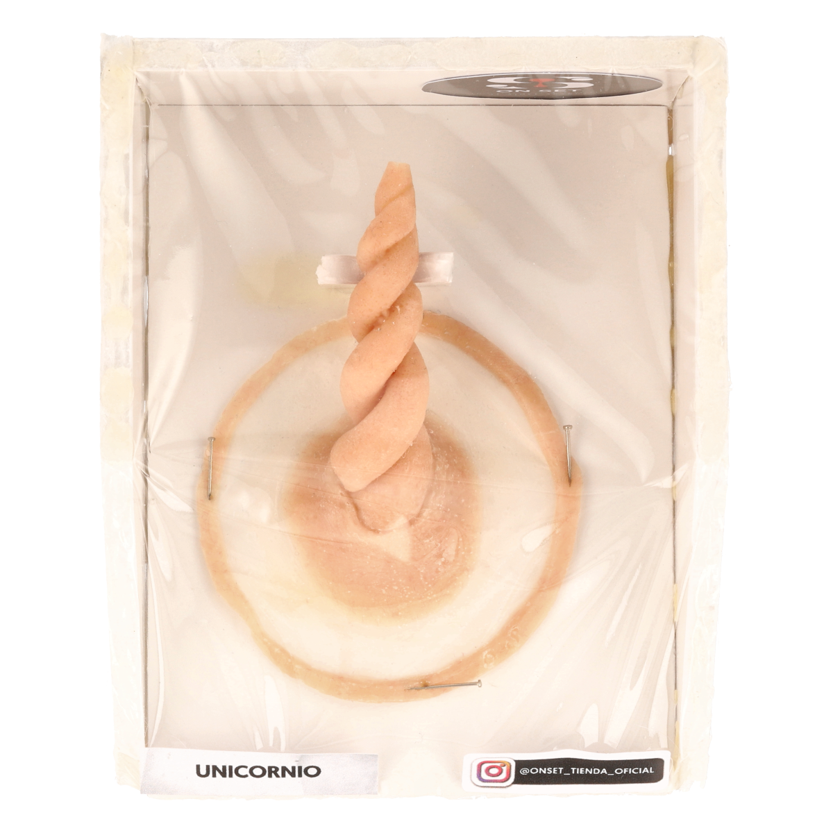 Unicorn Horn Prosthetic - Fantasy Cosplay Costume Accessory for Halloween, Cosplay, and Themed Parties