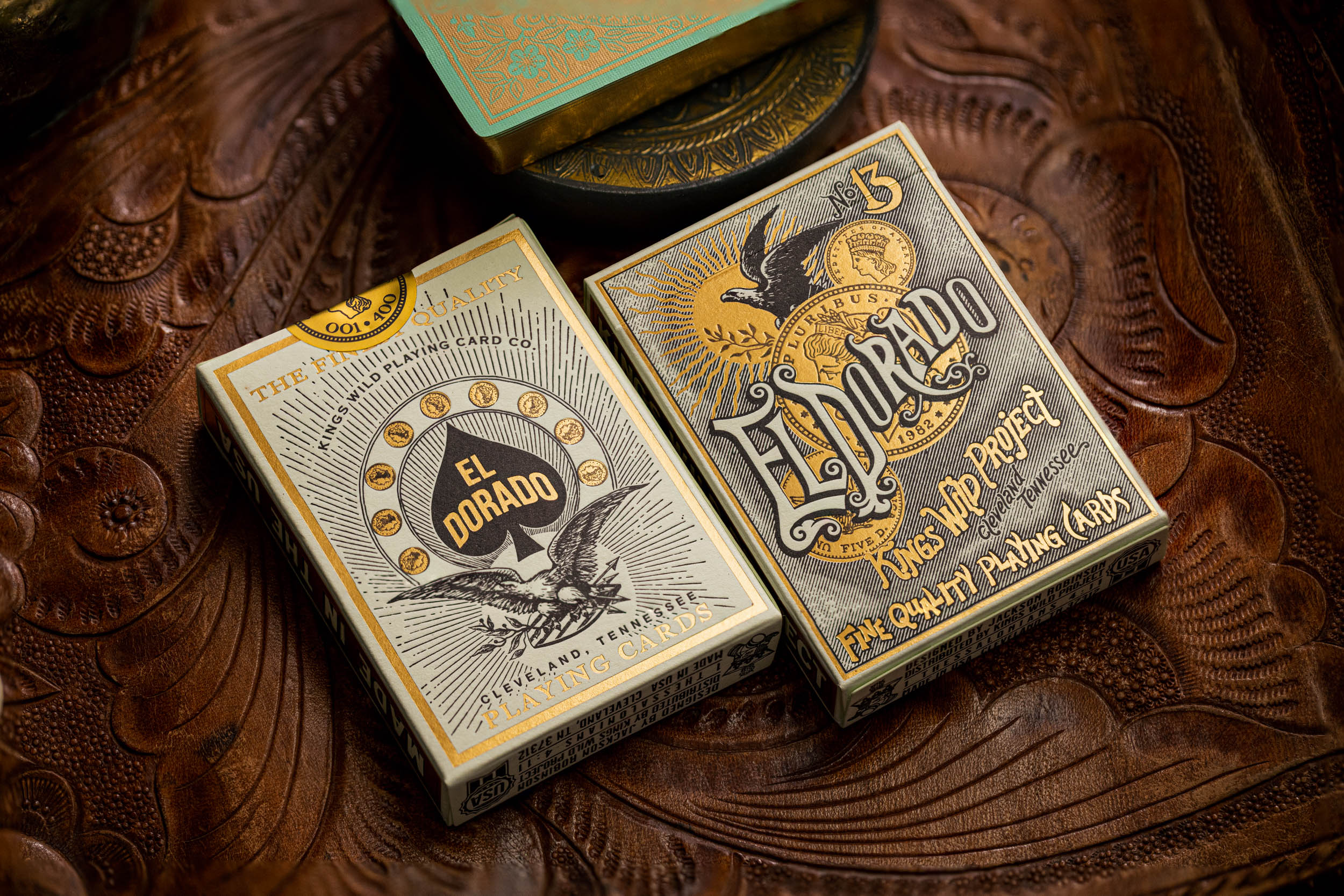 El Dorado Gilded Edition Luxury Playing Cards - Premium Gold Foil Deck for Poker, Magic Tricks & Collectors | Perfect for Game Nights, Gifts & Cardistry