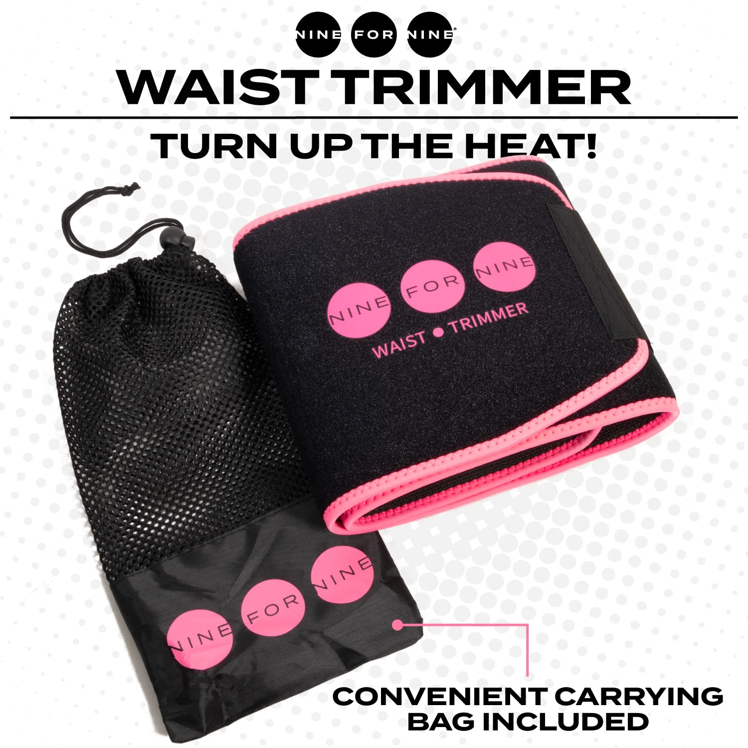 Premium Waist Trimmer Belt for Weight Loss - Slimming Sweat Belt for Men & Women | Workout, Gym, Postpartum Recovery & Daily Waist Support