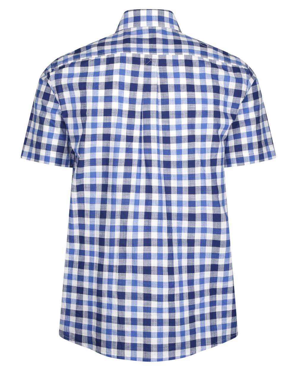 Champion Holkham Men's Short Sleeve Casual Shirt - Breathable Cotton, Slim Fit, Button Down Collar for Work, Travel & Outdoor Activities