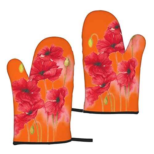 Orange Floral
