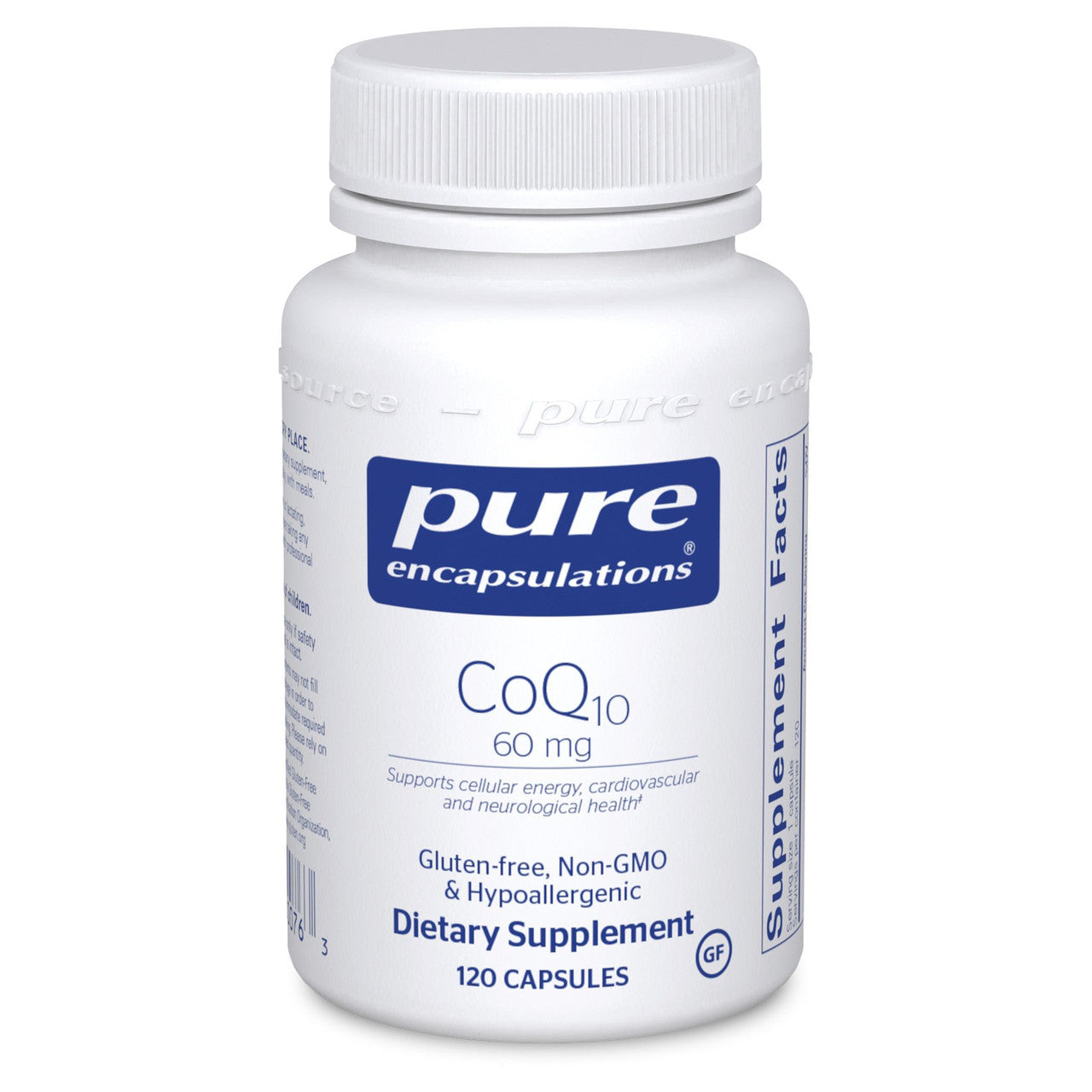 Pure Encapsulations CoQ10 60 mg Softgels | Heart Health & Energy Support Supplement | Supports Cardiovascular Function & Cellular Energy Production | Perfect for Active Adults & Heart Wellness