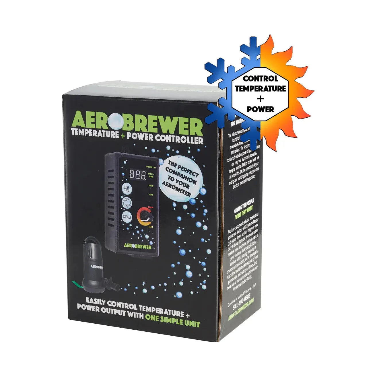 AeroMixer Aerobrewer: Premium Temperature & Power Controller for Home Brewing, Coffee Making & DIY Projects - Perfect for Coffee Lovers & Craft Beer Enthusiasts
