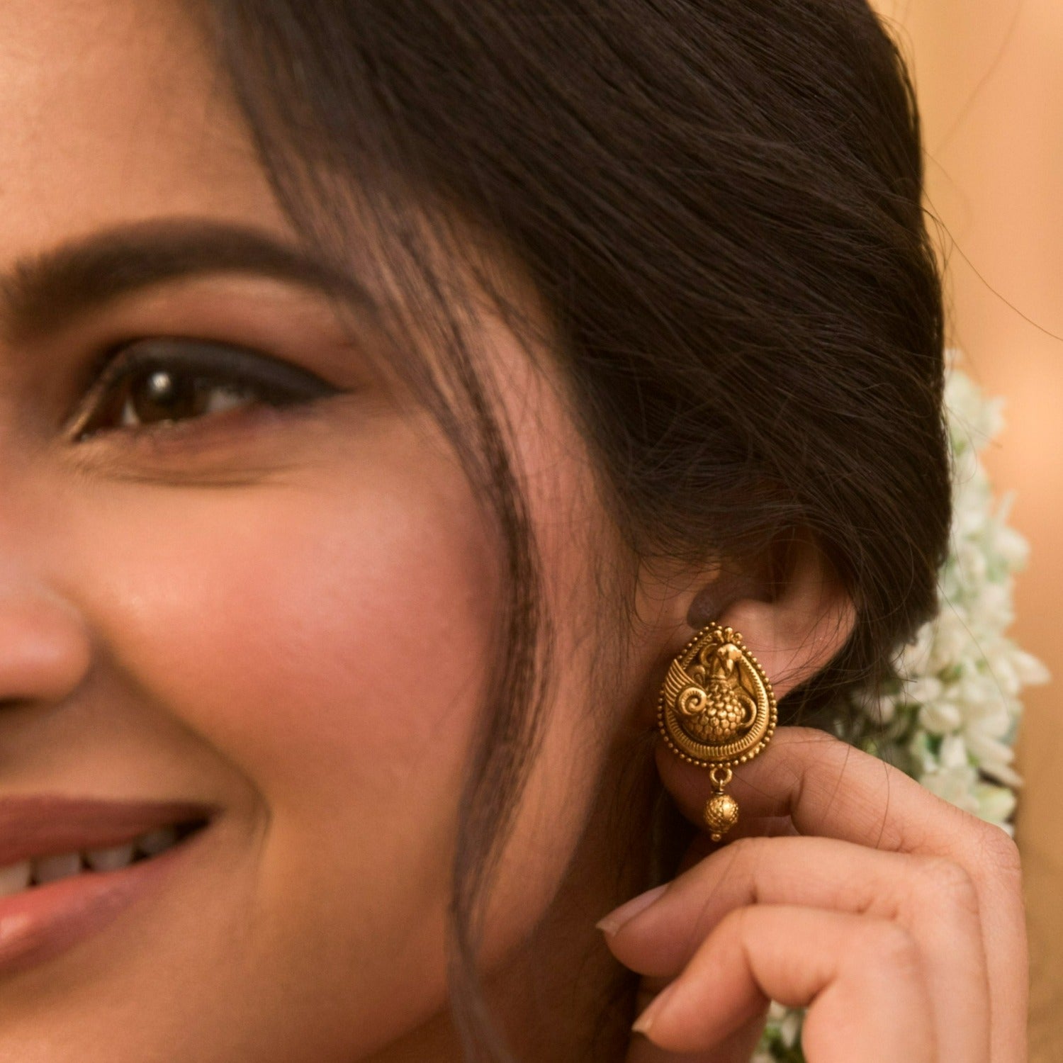 Vintage Antique Dangle Earrings for Women - Handmade Boho Jewelry for Parties, Weddings & Special Occasions