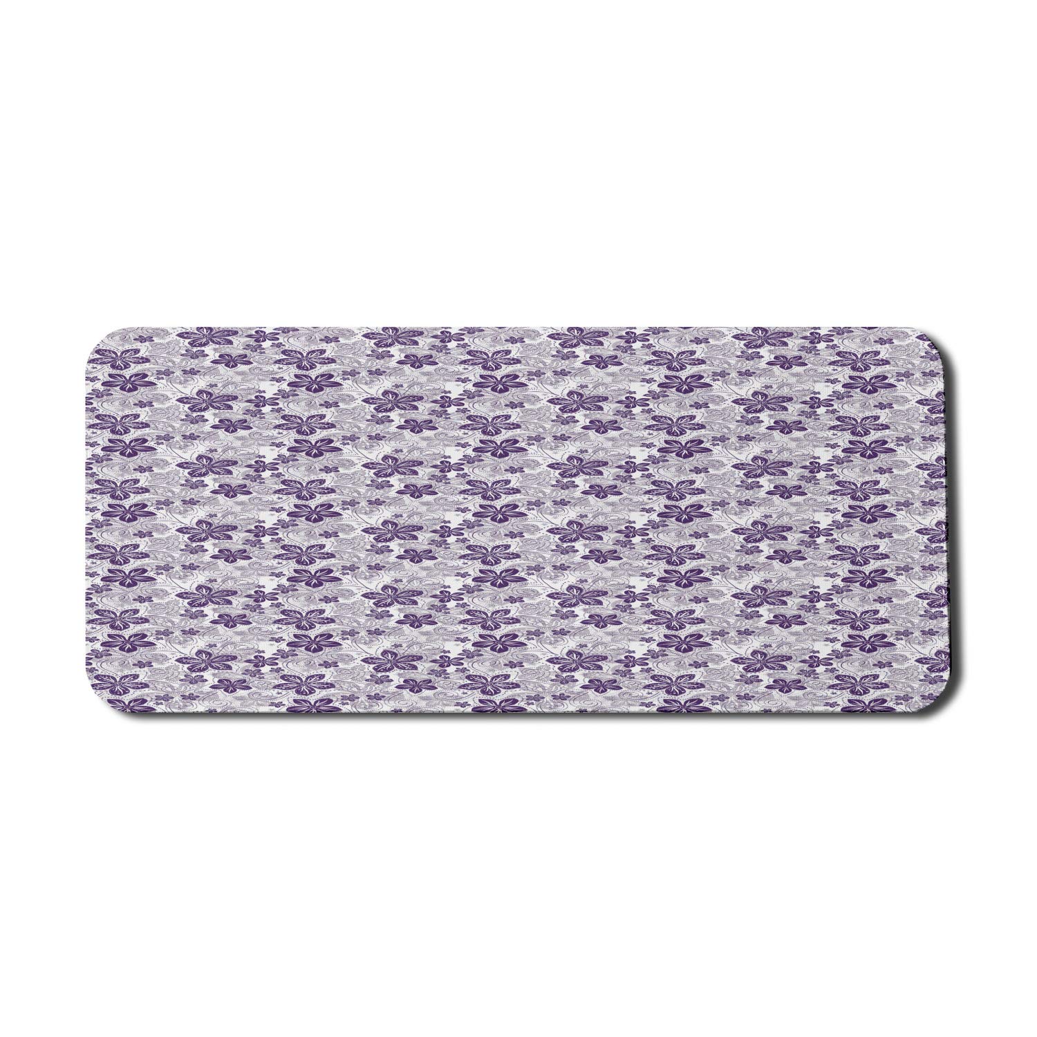 Ambesonne Floral Computer Mouse Pad - Large 35
