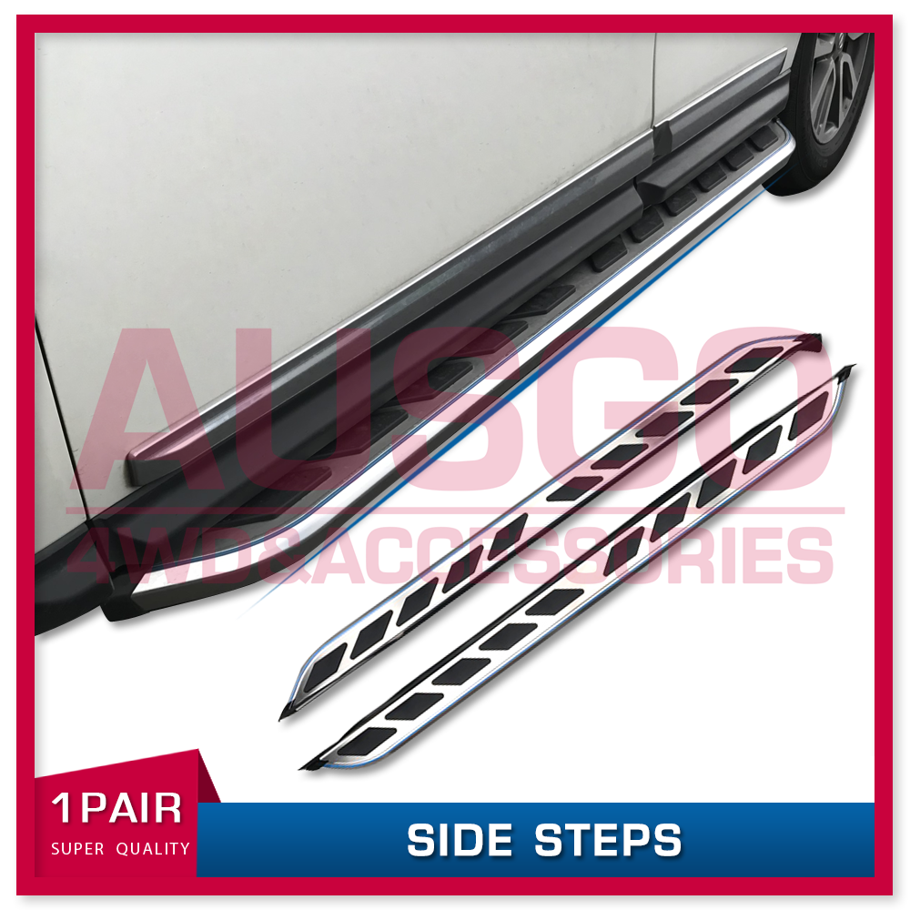 Mercedes Benz GLC Class X253 (2015-2022) Side Steps - Heavy Duty Running Boards for Off-Road & City Driving - Perfect for GLC 300, GLC 350 & GLC 43 AMG Models