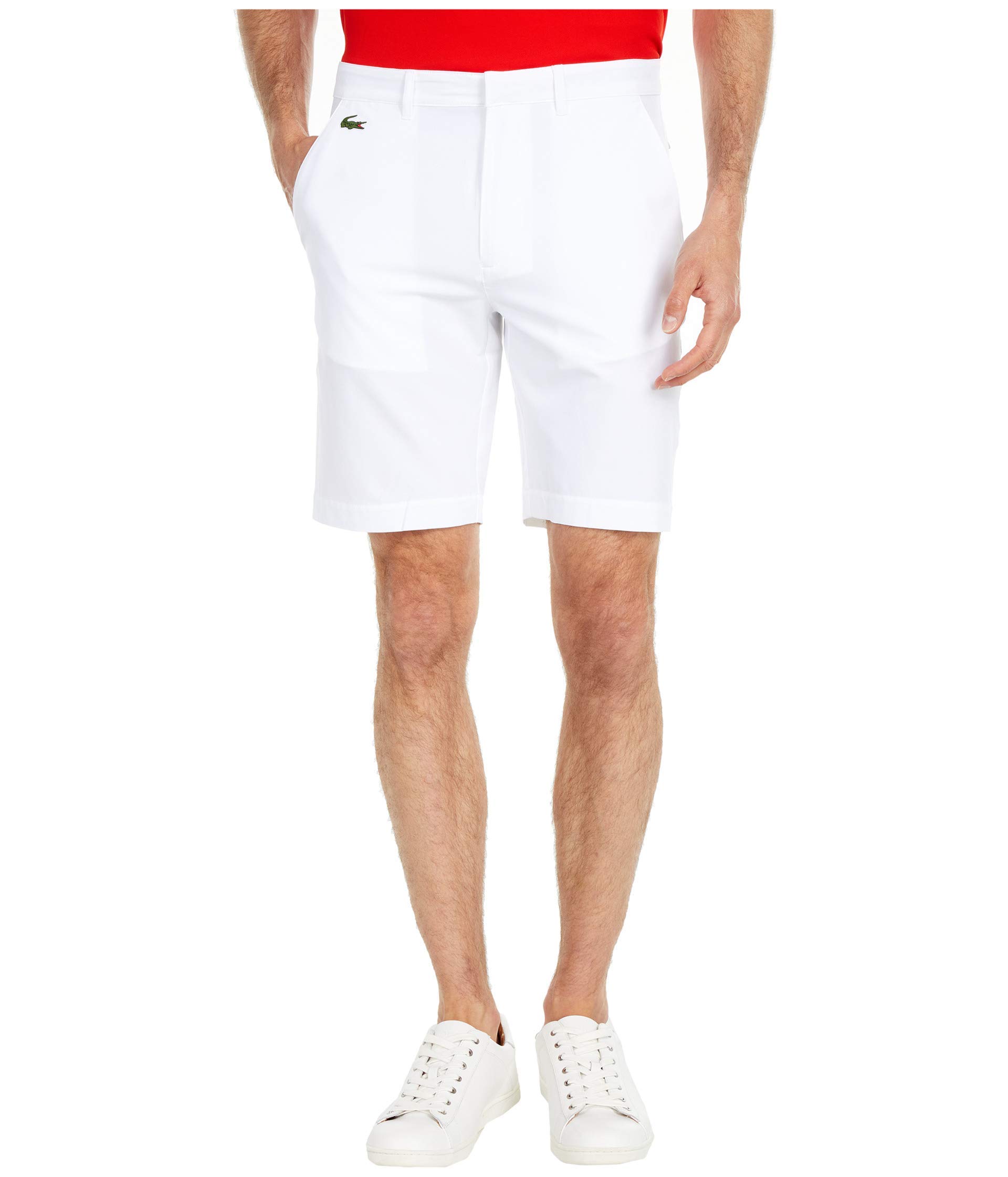 Lacoste Men's Sport Taffeta Golf Bermuda Shorts - Comfortable Casual & Athletic Shorts for Golf, Tennis, Beach & Summer Outdoor Activities