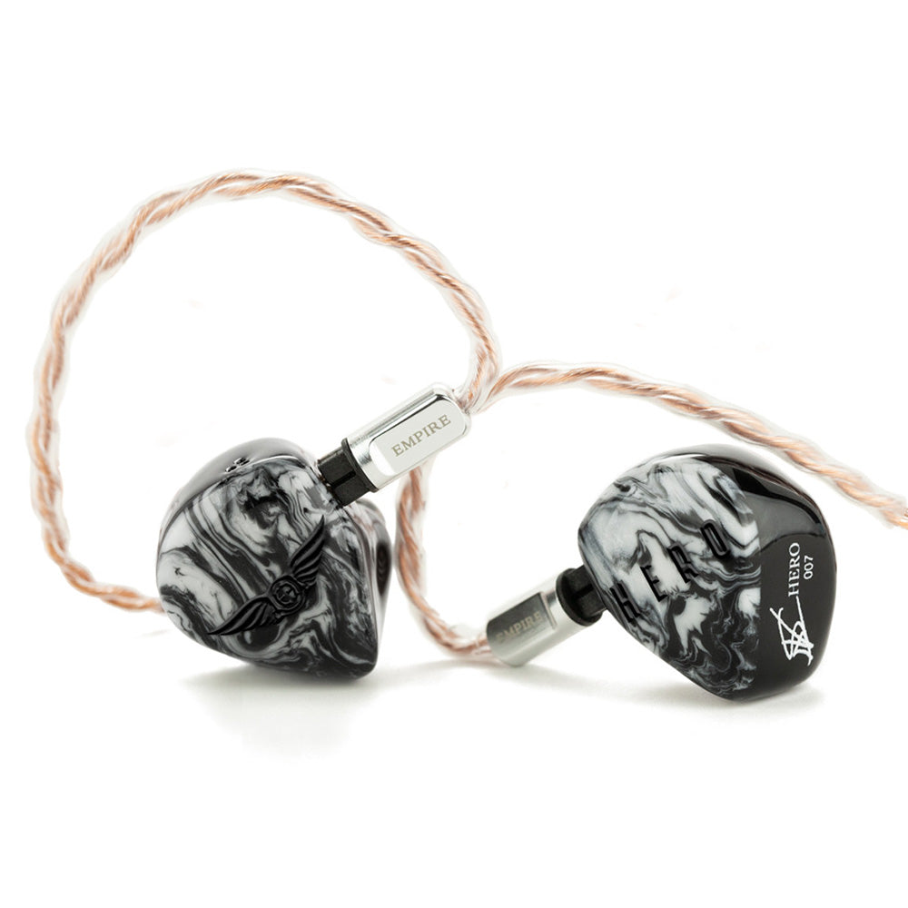 Empire Ears Hero Premium In-Ear Monitors - High-Fidelity Sound for Audiophiles, Musicians & Music Lovers | Perfect for Studio Recording, Live Performances & Daily Listening