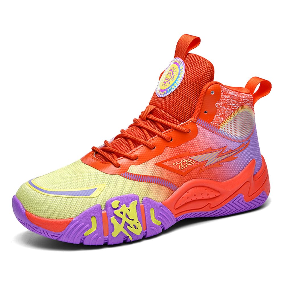 YAXE Unisex High Top Sneakers - Breathable Running, Tennis & Basketball Shoes for Men & Women | Perfect for Gym, Workout & Casual Wear