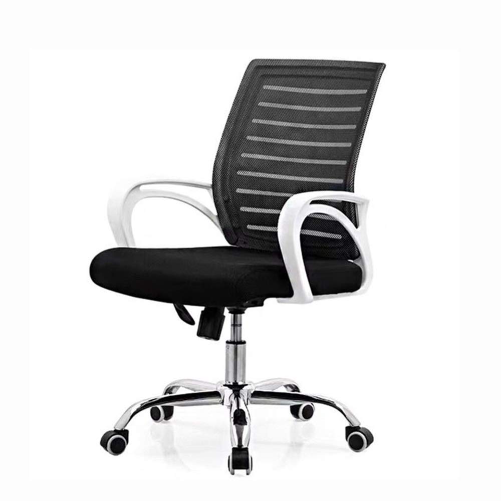 HOLPPO Ergonomic Mesh Office Chair with Wheels - Adjustable Height & Swivel Rolling Desk Chair for Home & Office Workspace - Comfortable Breathable Mesh Back Support for Long Hours Sitting