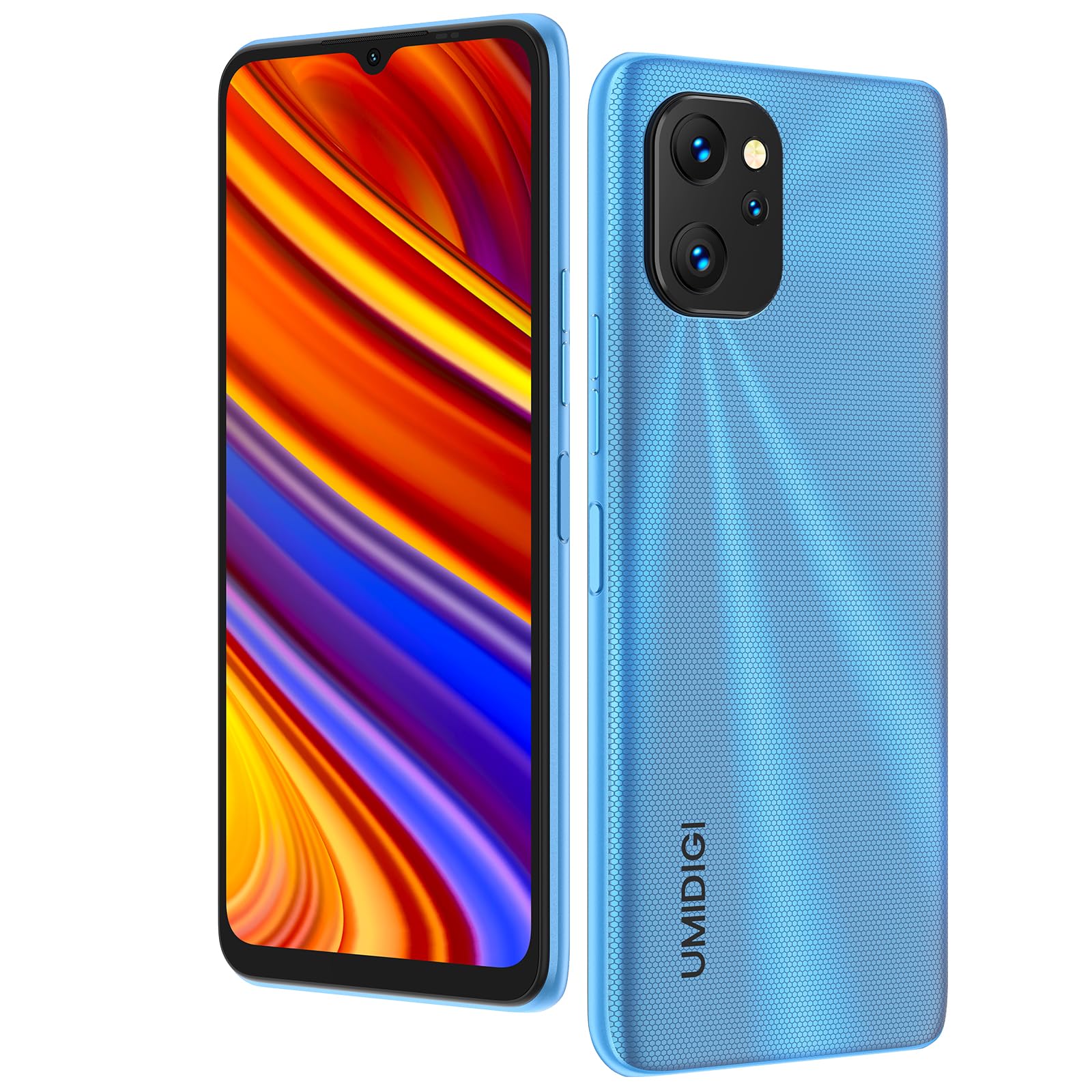 UMIDIGI Power 7 Unlocked Smartphone, 4GB RAM 128GB Storage, 6150mAh Long-Lasting Battery, Octa-Core Processor, 6.7