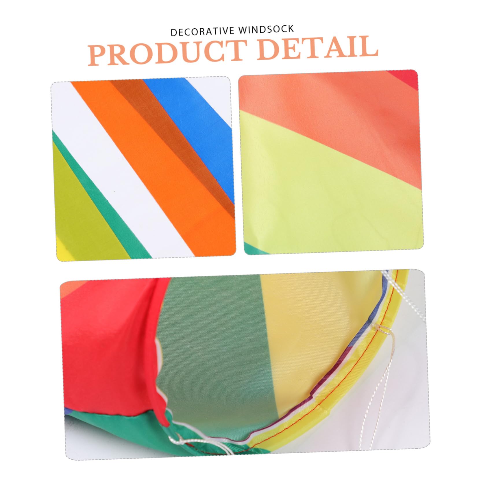Rainbow Windshield Flag - IWOWHERO Outdoor Decorative Windsock for Yard, Garden & Car - Vibrant Seasonal Decor for Parties, Parades & Festivals