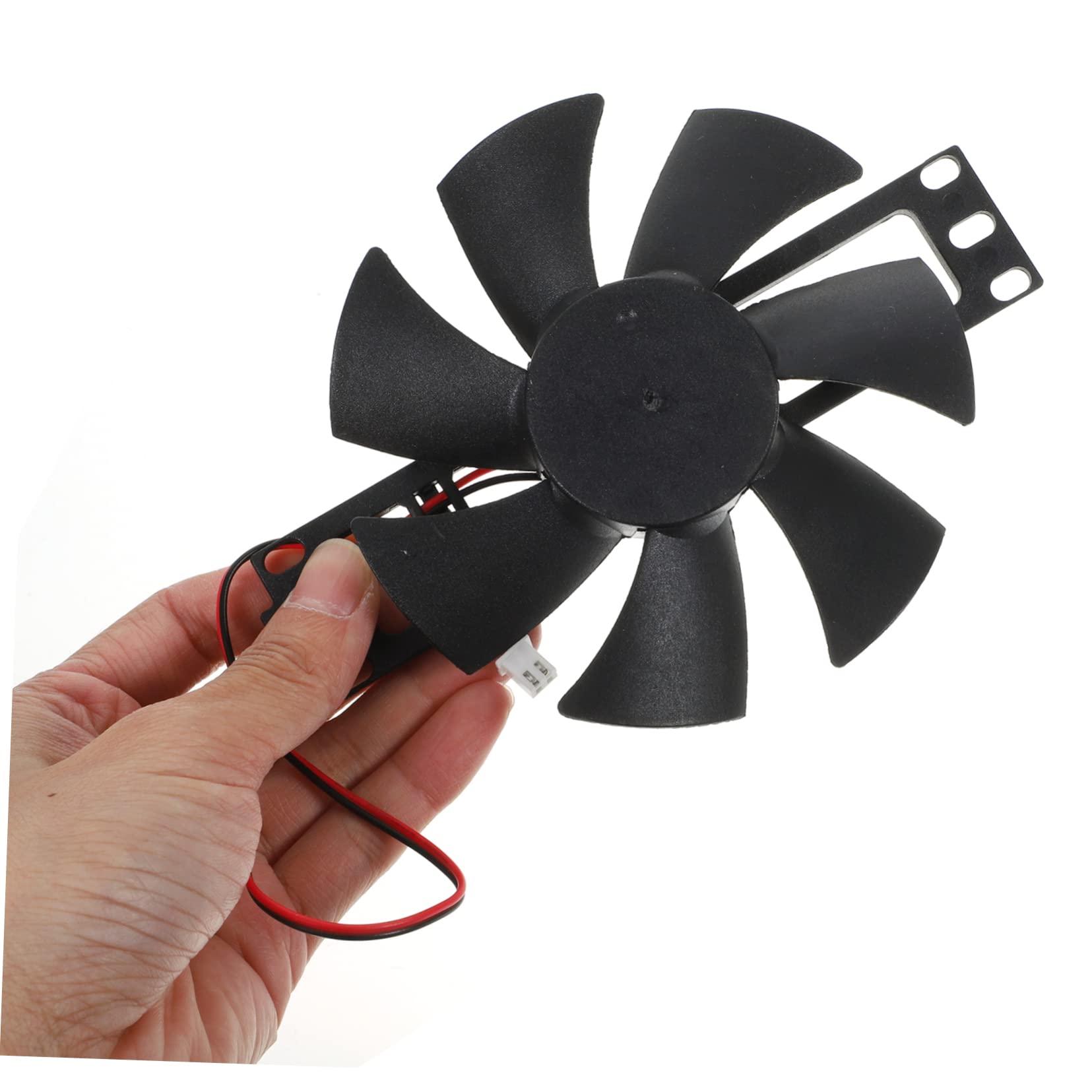 Universal Electromagnetic Cooker Cooling Fan Replacement - Durable Plastic & Copper Radiator Fan for Mikinona Cookers - Perfect for Home Kitchen Repairs & DIY Upgrades