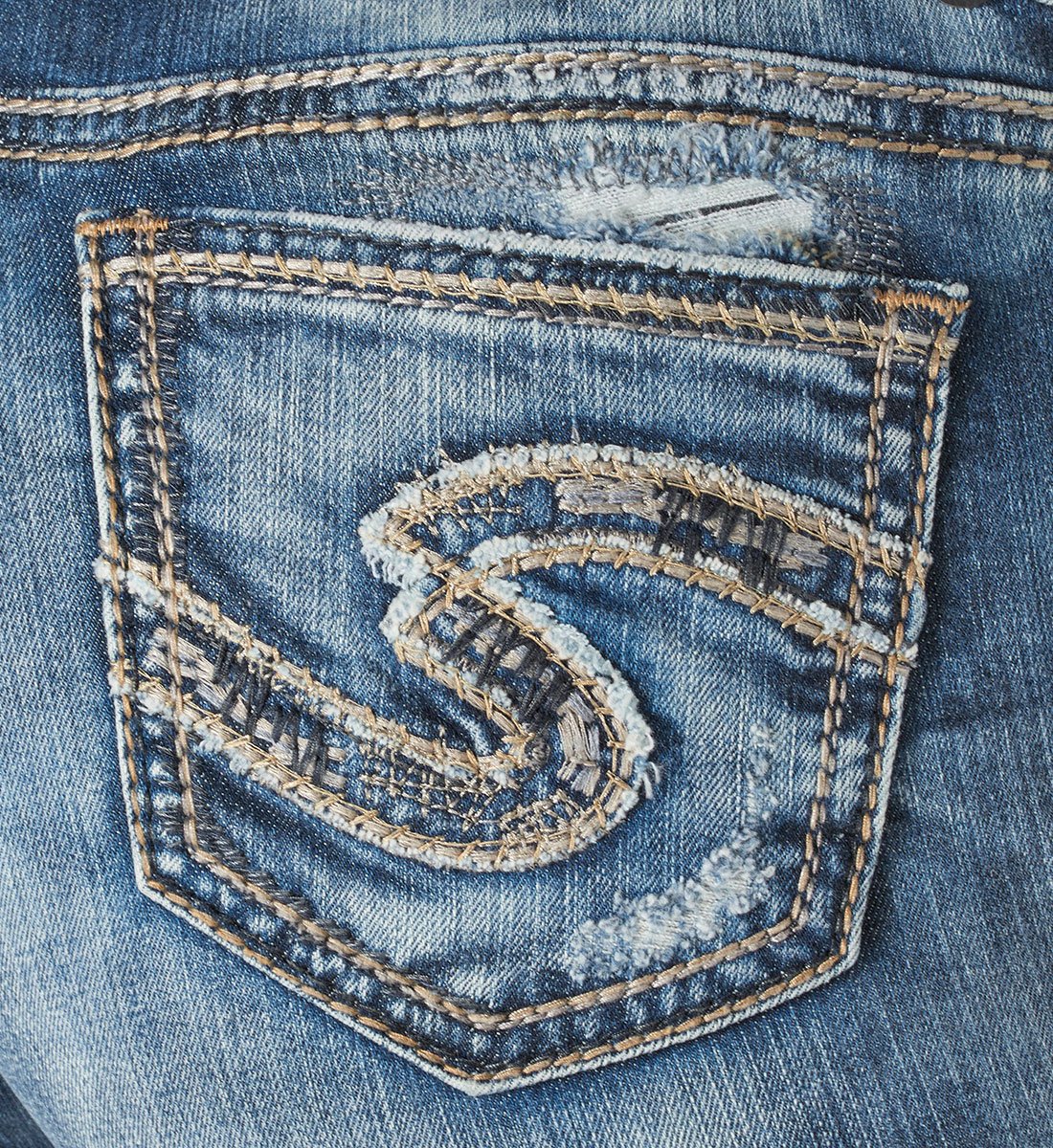 Silver Jeans Co. Women's Suki High Rise Slim Leg Jean - Stretchy Denim Pants for Everyday Comfort | Perfect for Work, Casual Outfits & Date Nights